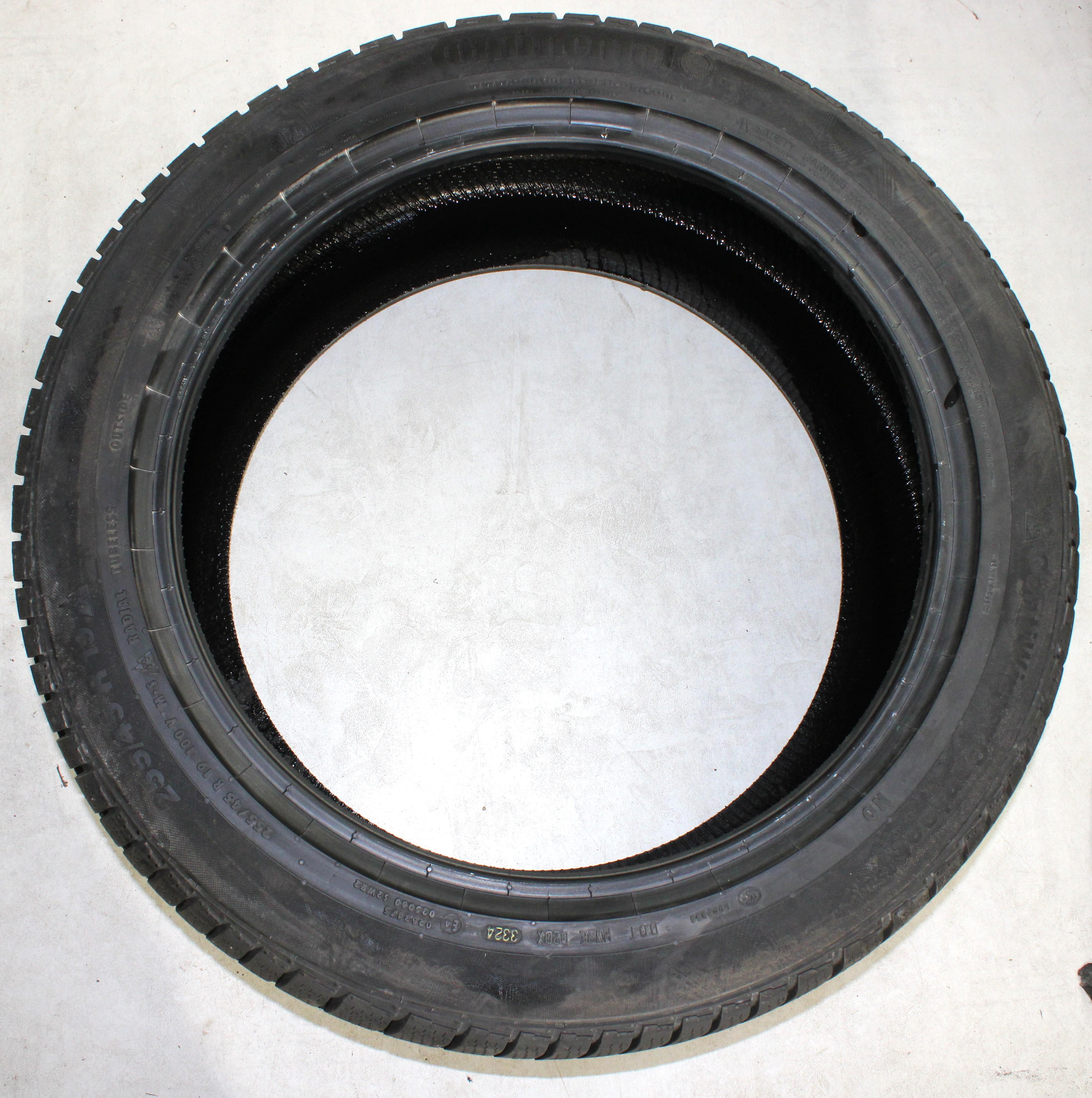 2 x 255/45R19 100V Winterreifen Continental Winter Contact TS830P N0 Volles Profil 2024