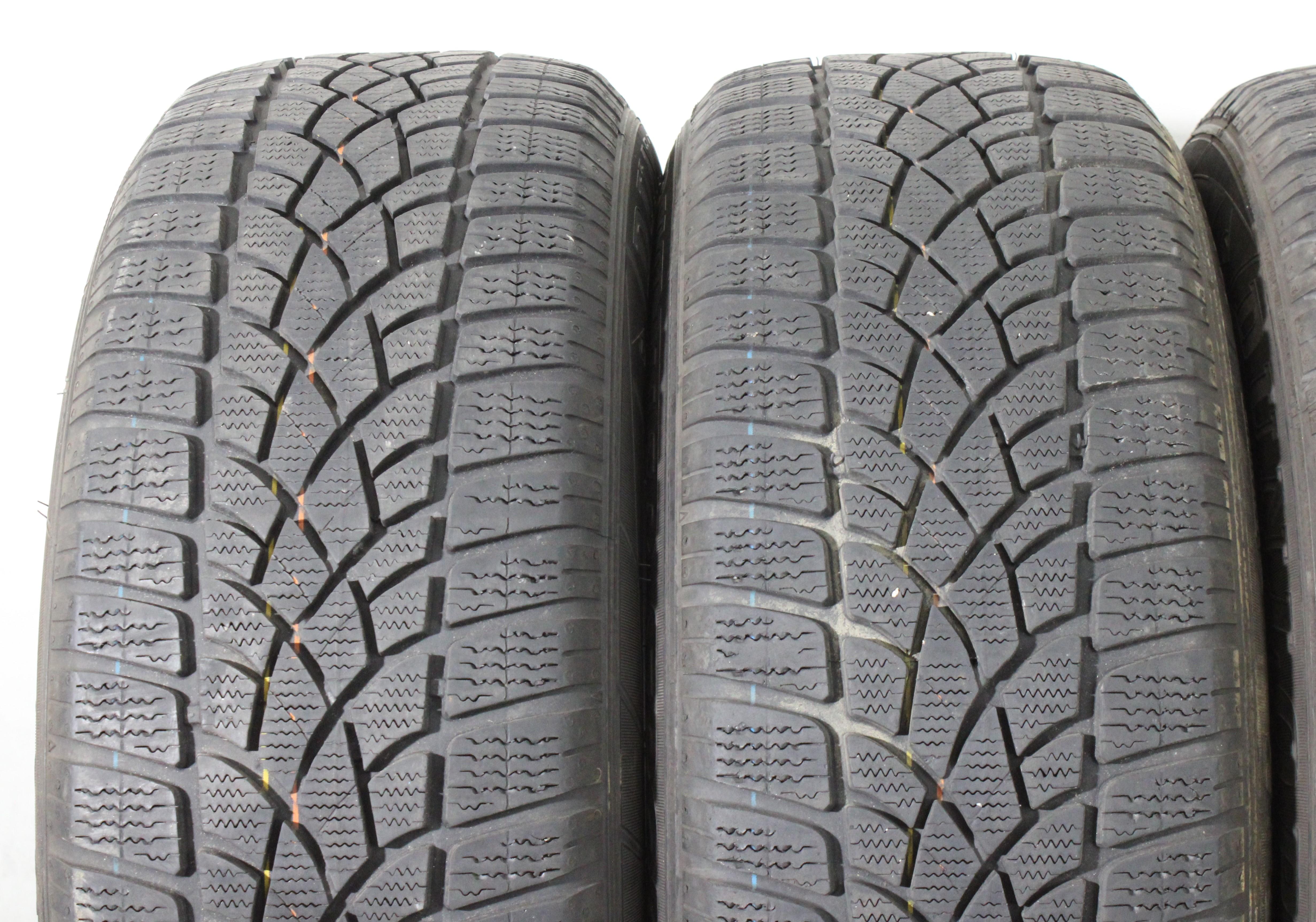 4 x 205/55R16 91H Winterreifen Dunlop SP Winter Sport 3D* 5,5-6mm 2018