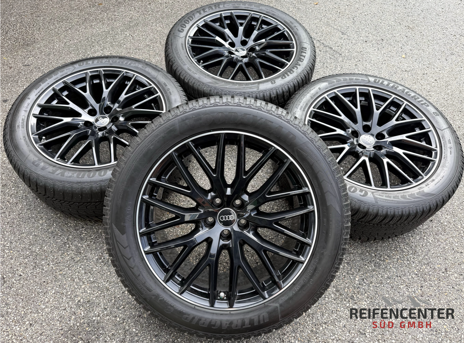 4 ruedas de invierno de aleación originales de 20" para Audi Q7 4M 4M0601025CR 285/45R20 112V Goodyear
