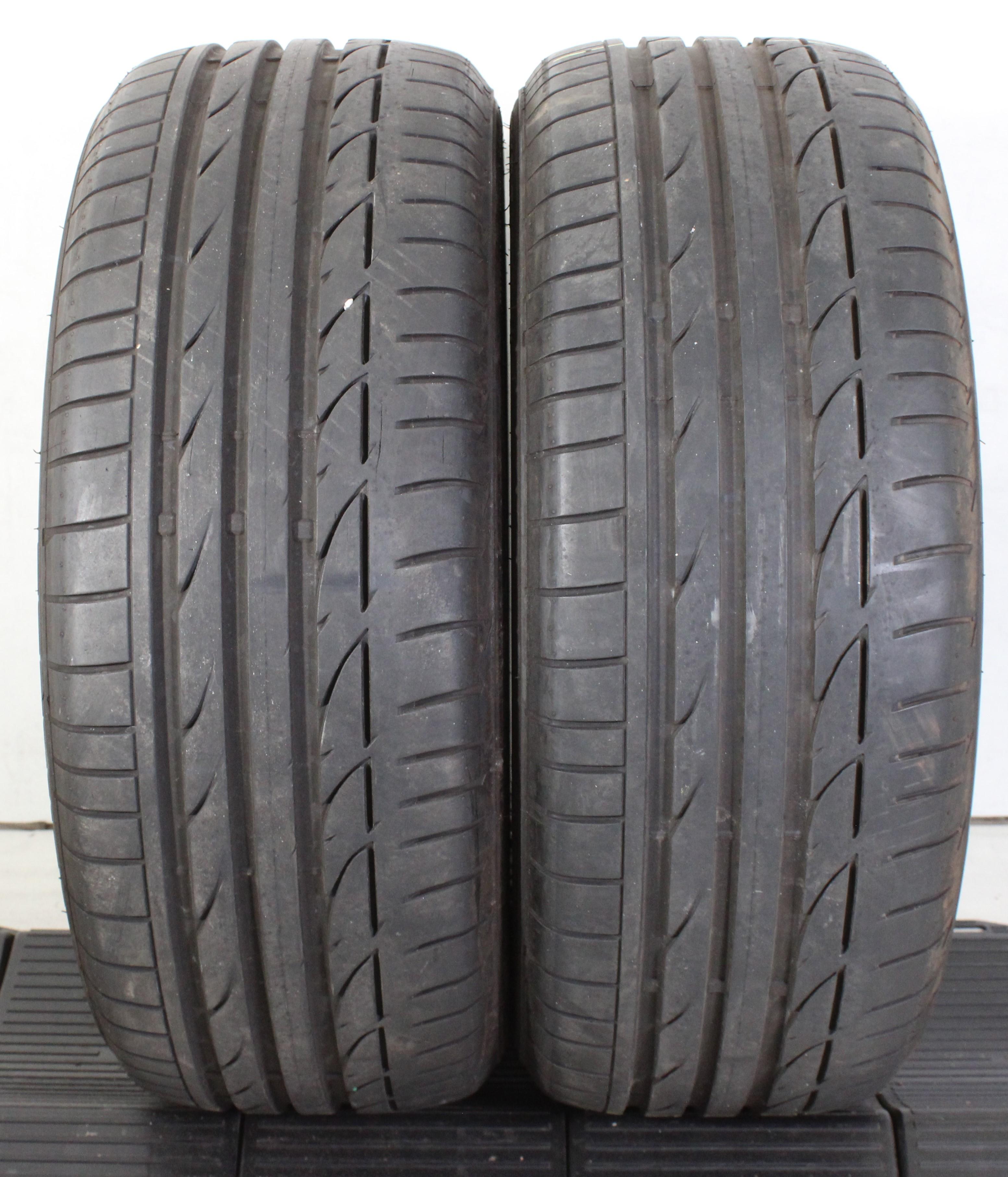 2 x 225/50R17 94W Sommerreifen Bridgestone Potenza S001 Runflat 6-6,5mm 2013 *