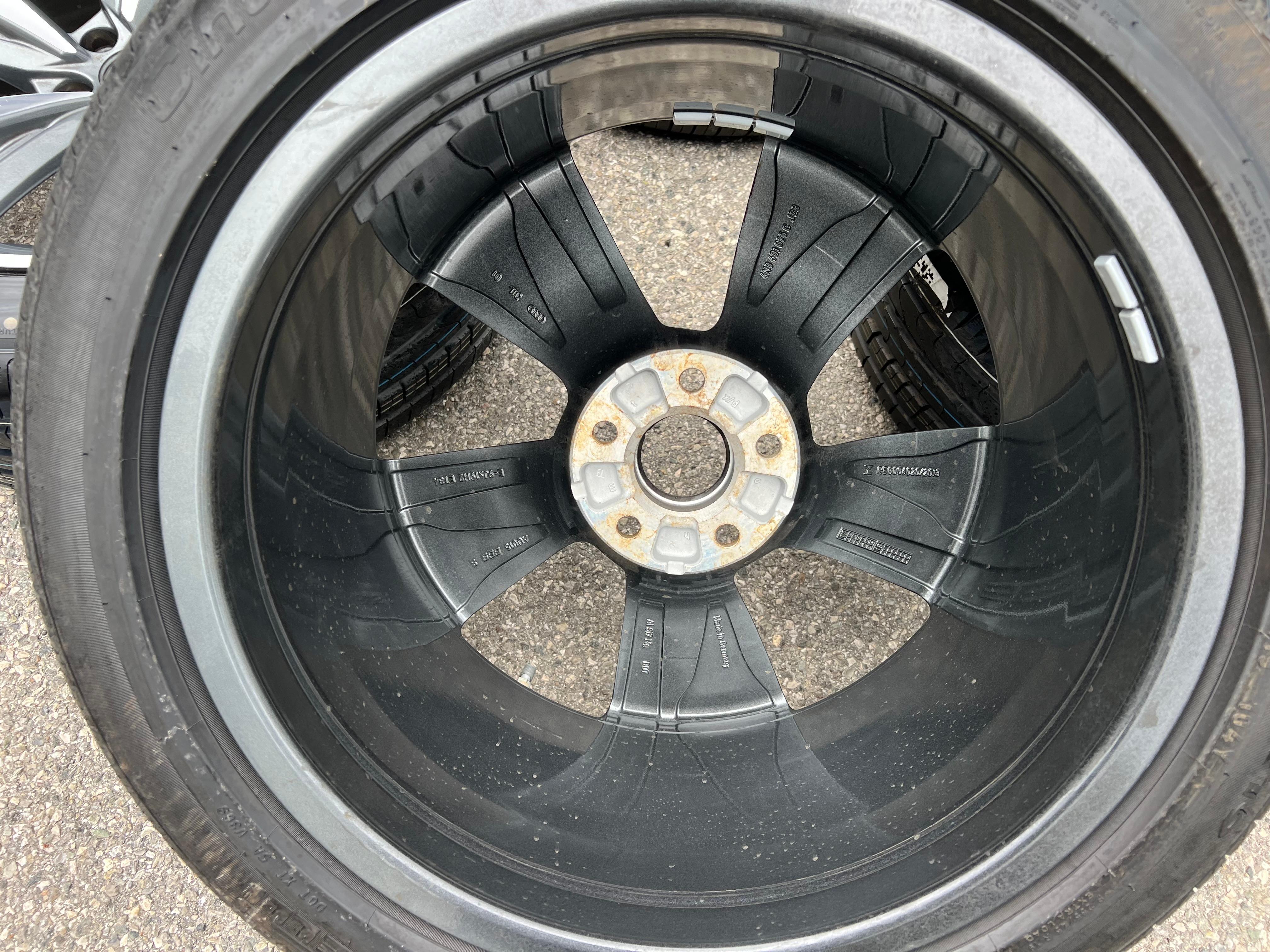 4 ROUES D'ÉTÉ ORIGINALES 19" EN ALUMINIUM AUDI A8 S8 4N 255/45R19 104Y 4N0601025C FRANCO DOMICILE