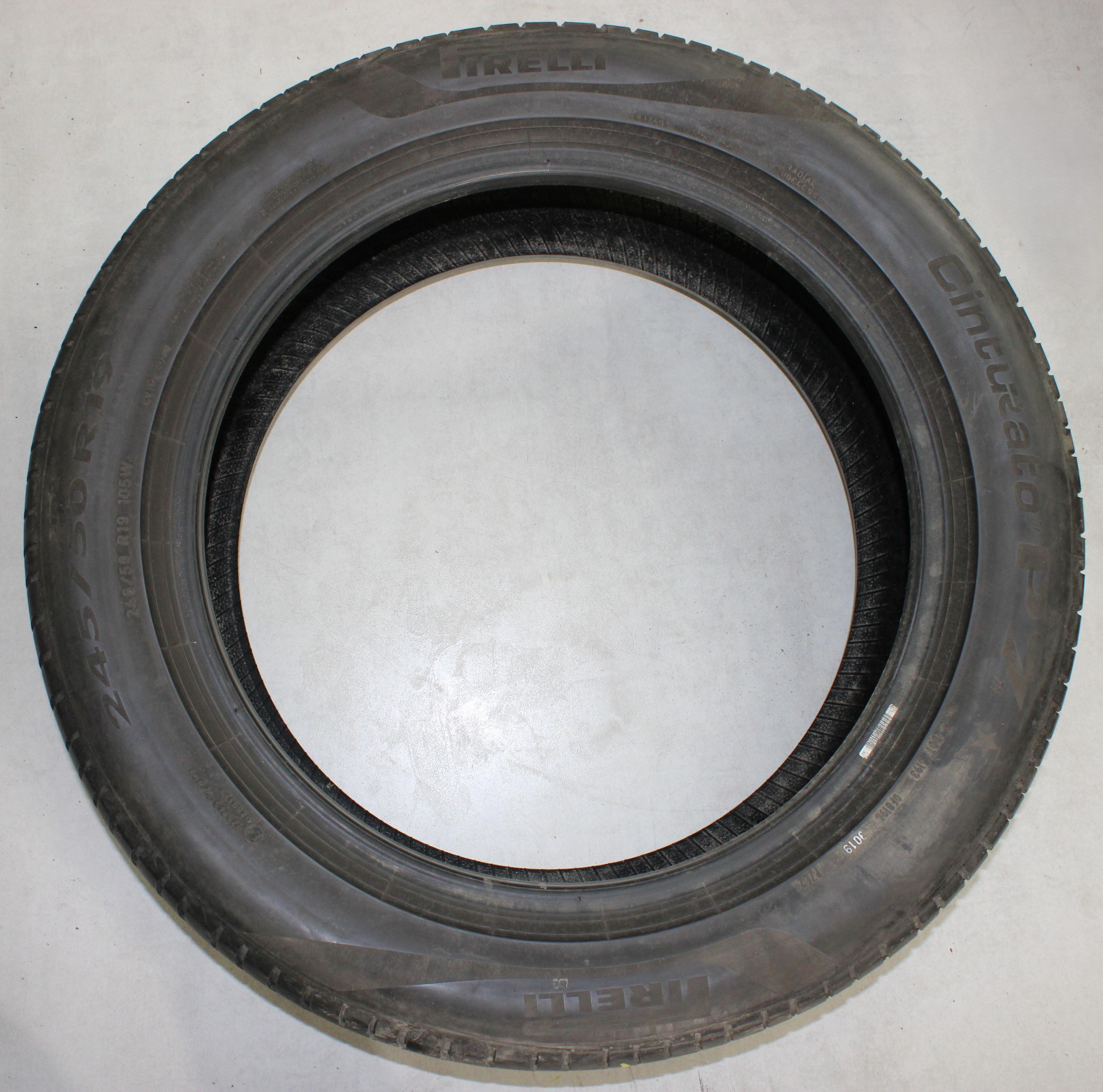 4 x 245/50R19 105W Sommerreifen Pirelli Cinturato P7 * 5mm 2019 Freihaus