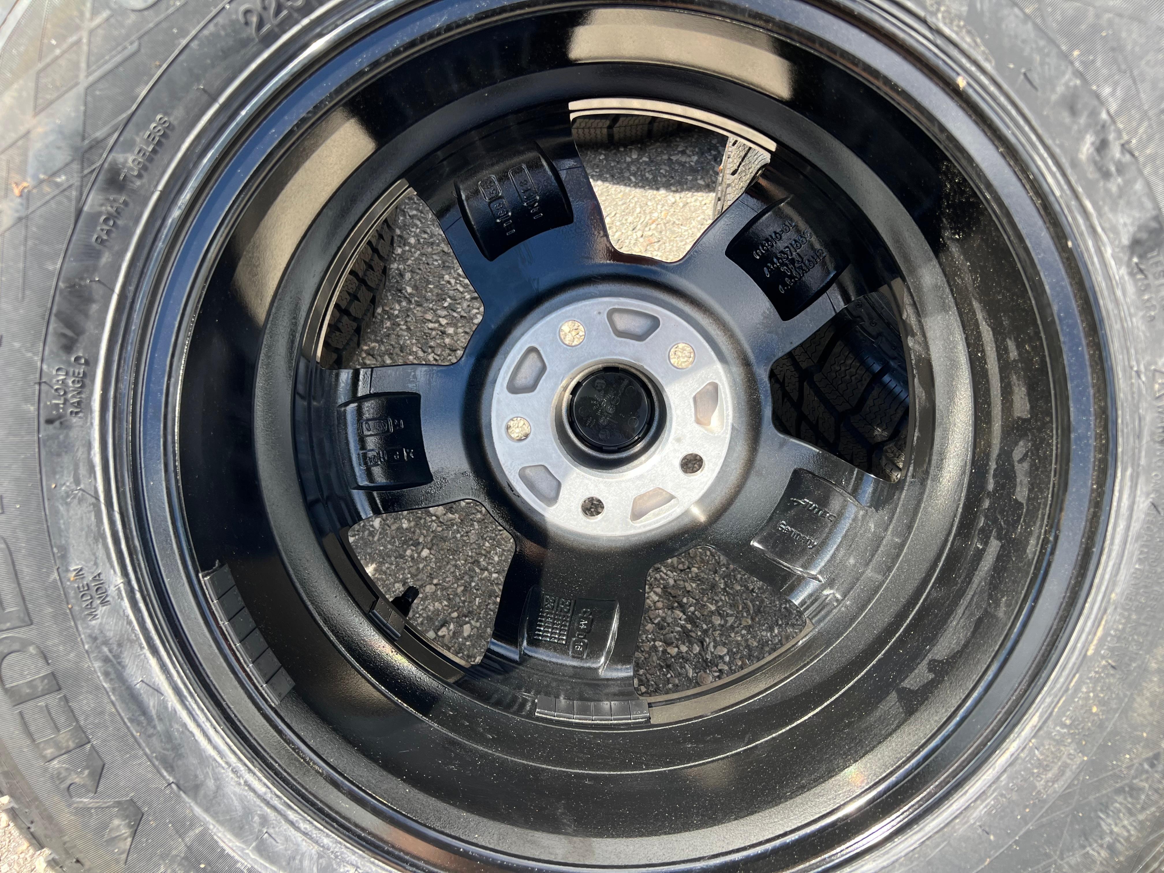 4 roues d'hiver en alliage pour Citroën Jumper, Fiat Ducato, Peugeot Boxer 350, Y 225/65R16C, 112/110R, neuves