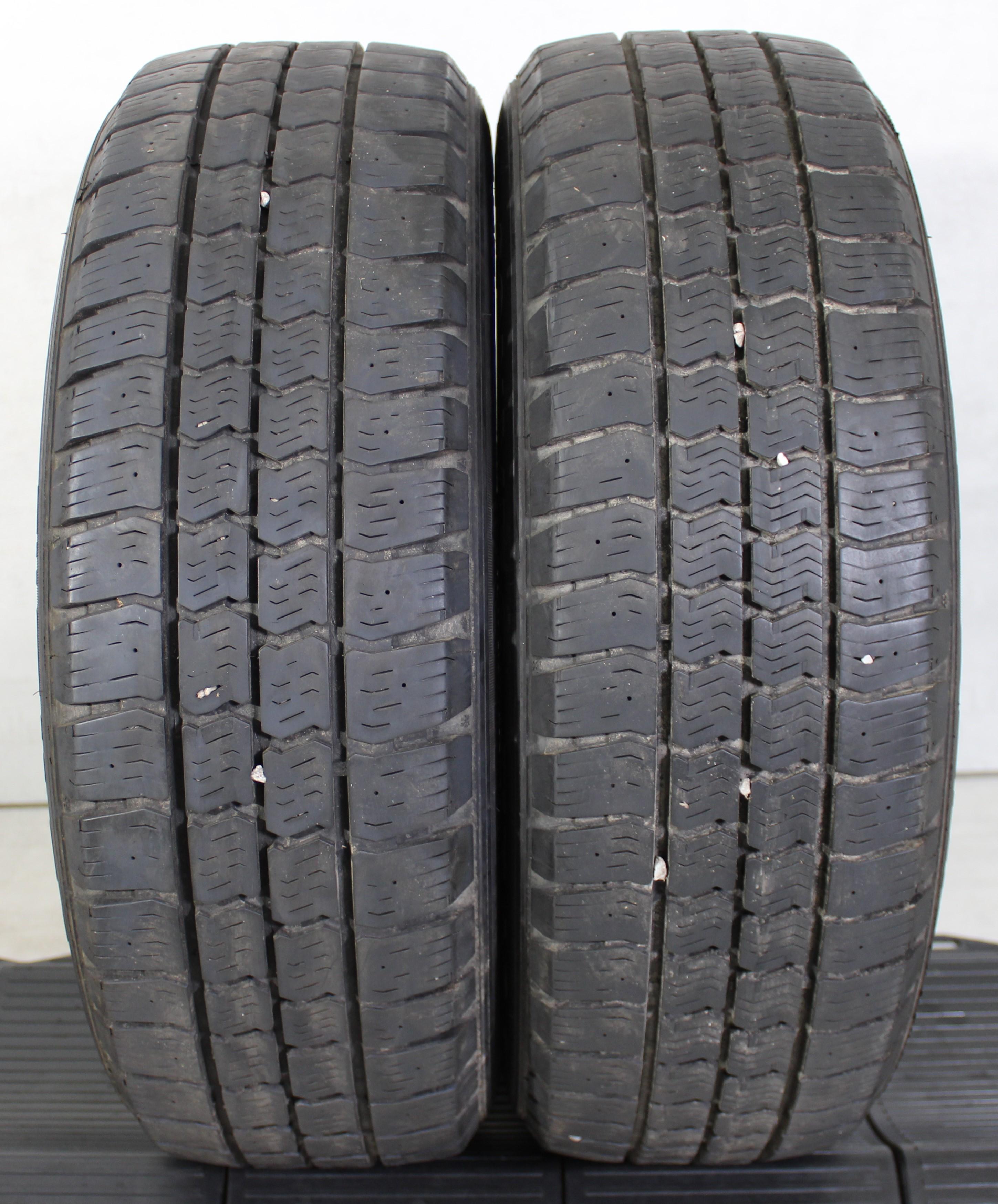 2 x 205/65R16C 107/105T Winterreifen Fulda Conveo Trac 2 1x6,5-7mm/1x7,5-8mm 2017