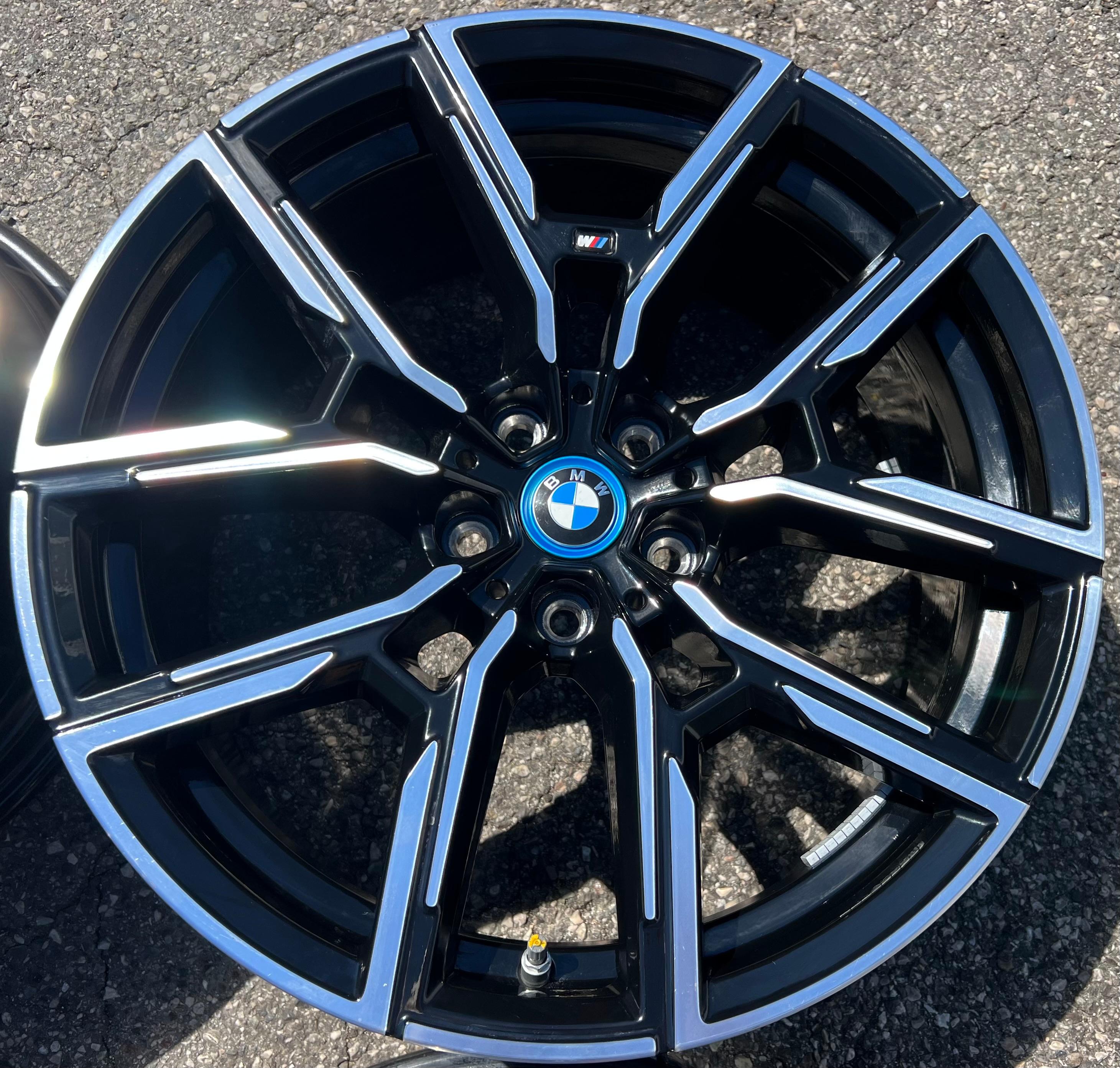 4 RUEDAS ORIGINALES DE ALUMINIO 19" BMW 4-SERIES G26 i4 STYLING M859 8747304 8747305 TPMS