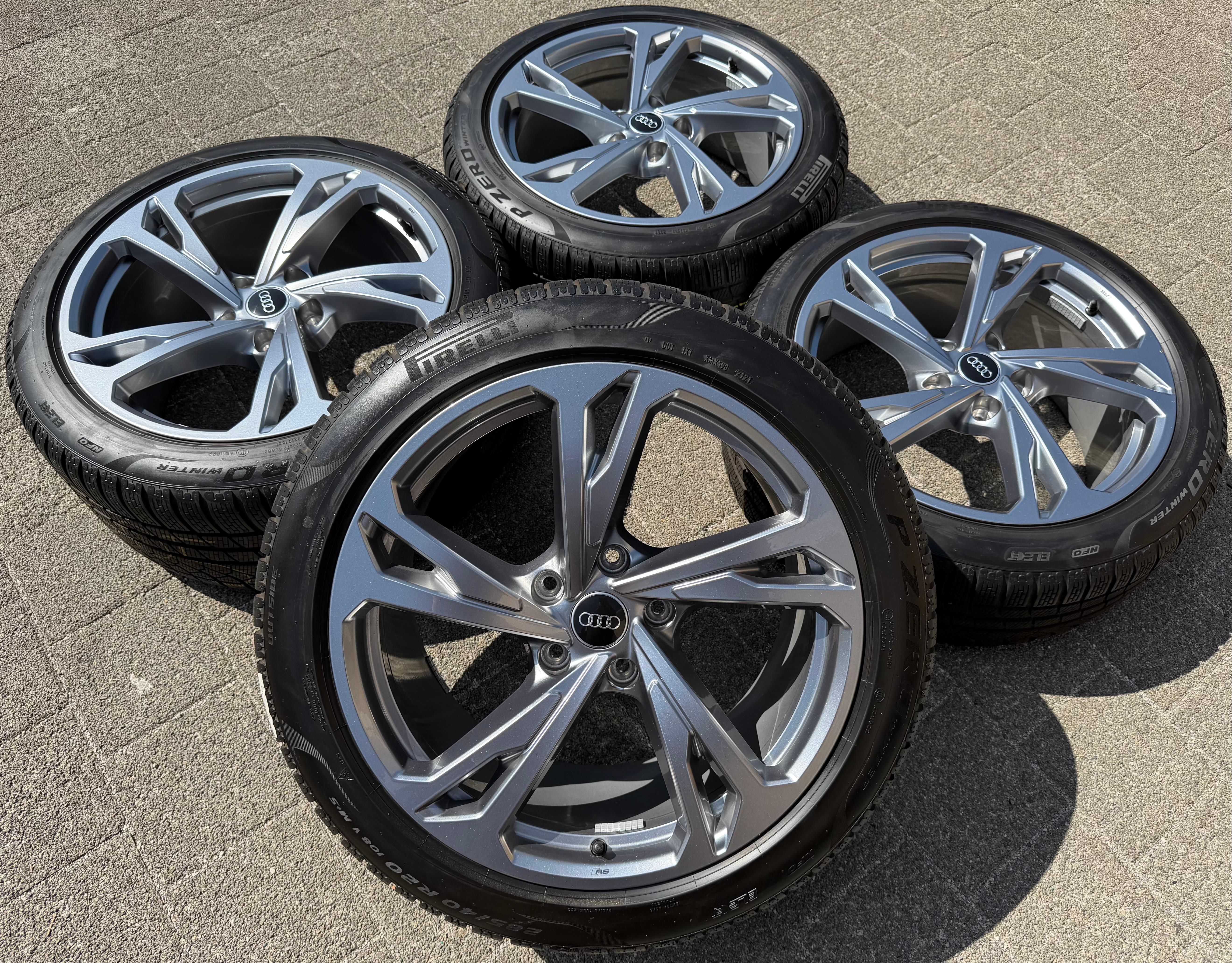 4 ORIGINAL 20" ALU WINTERRÄDER AUDI ETRON E-TRON GT 4J3601025AM 4J3601025AL