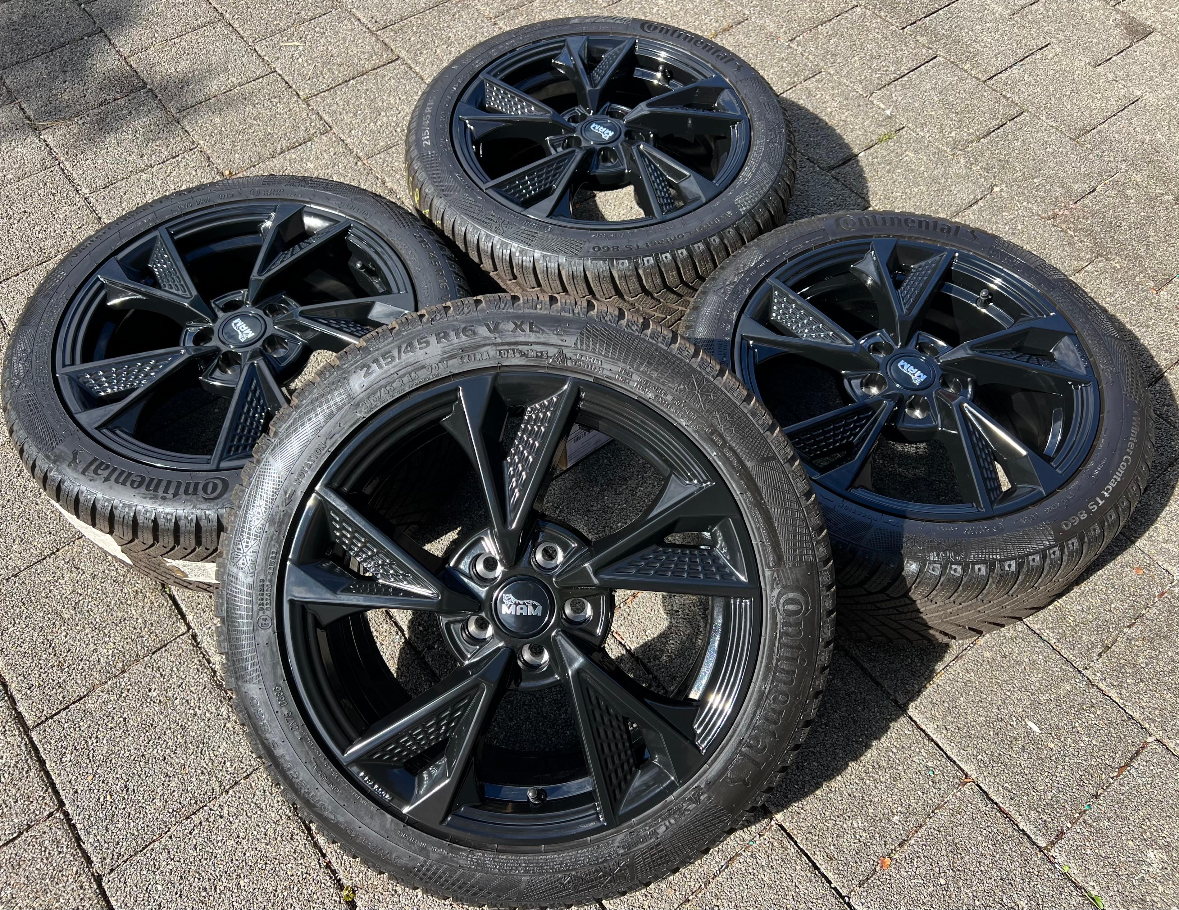 4 ALU WINTERRÄDER AUDI A1 8X SEAT IBIZA 6J SKODA FABIA RAPID VW POLO 6R FREIHAUS