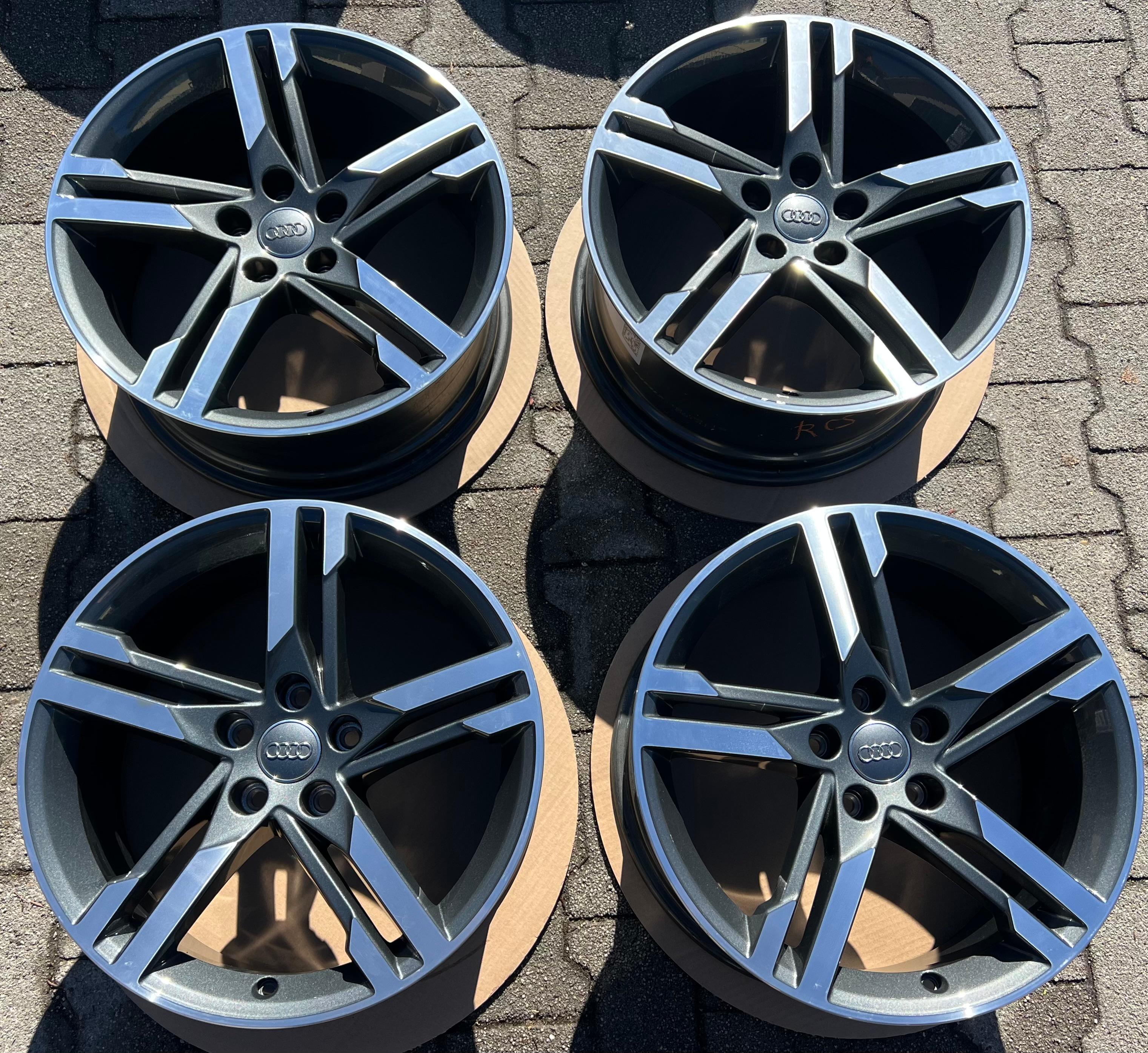 4 ORIGINAL 18" ALUFELGEN FELGEN AUDI A4 8W 8W0601025M 8x18 ET40