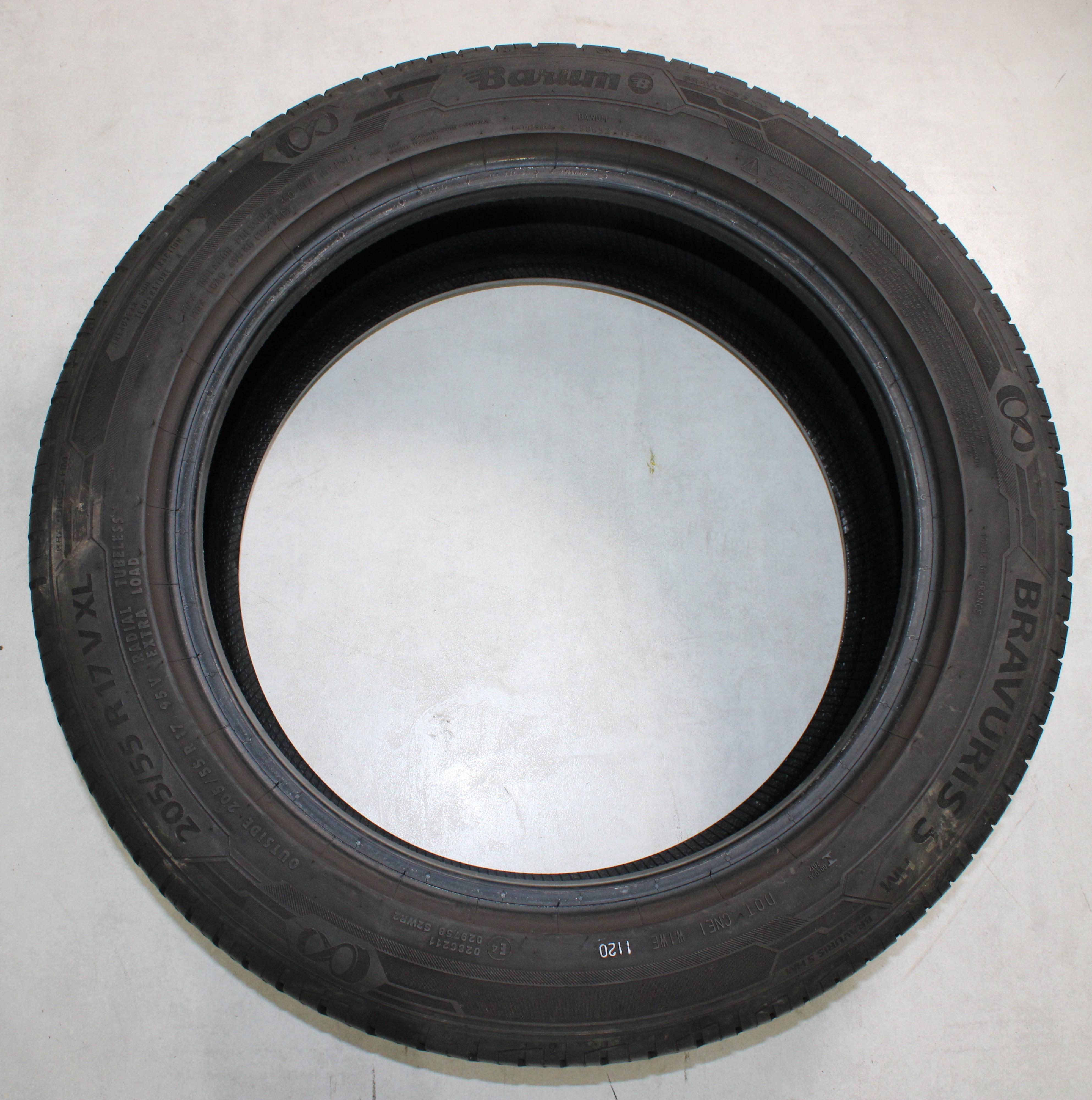 2 x 205/55R17 95V Sommerreifen Barum Bravuris 5HM 6,5-7mm 2020 XL