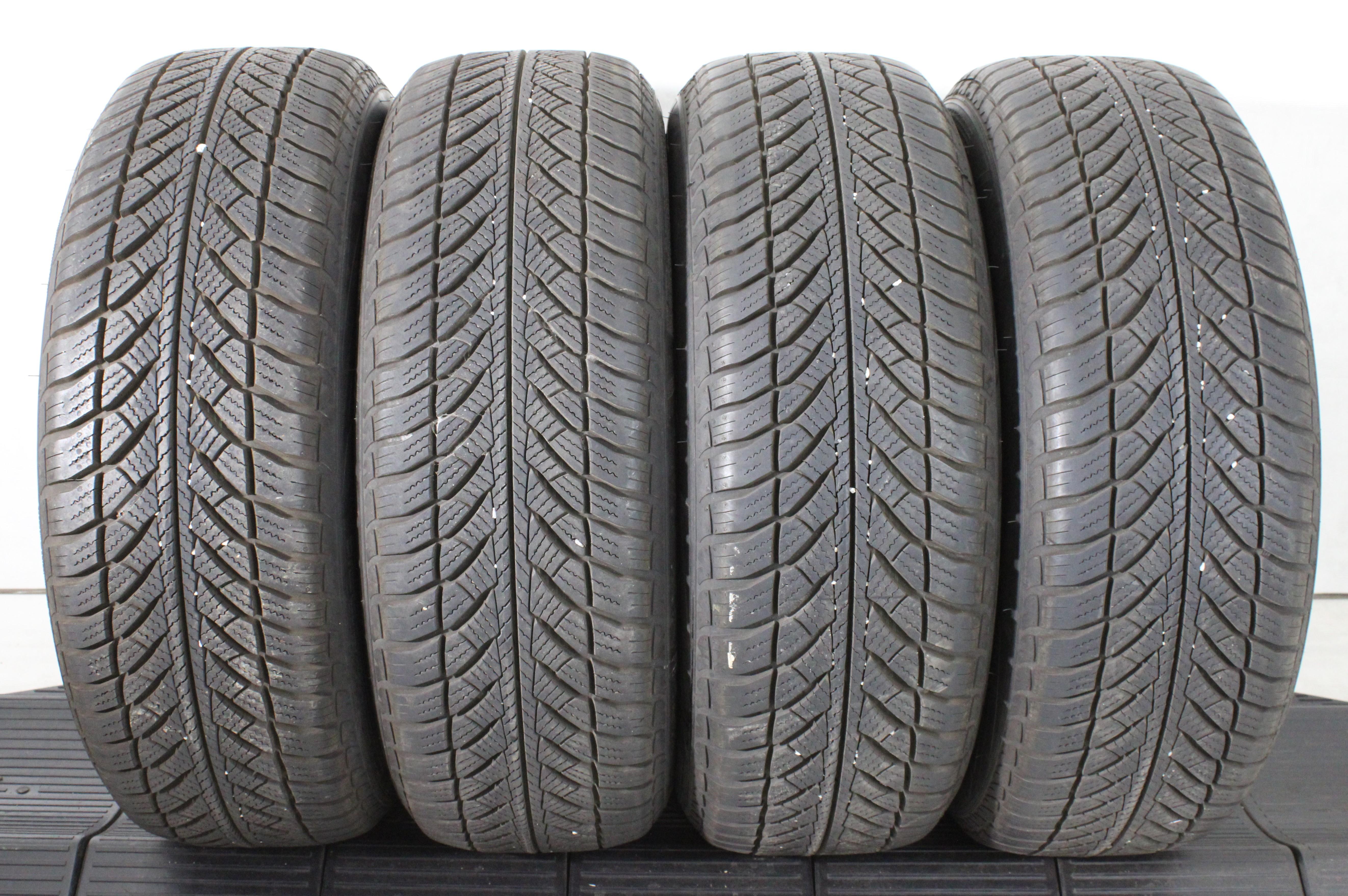 4 x 205/60R16 92H Winterreifen Goodyear Ultra Grip 8 Performance * Runflat 3x7-7,5mm/1x8mm 3x2016/1x2022