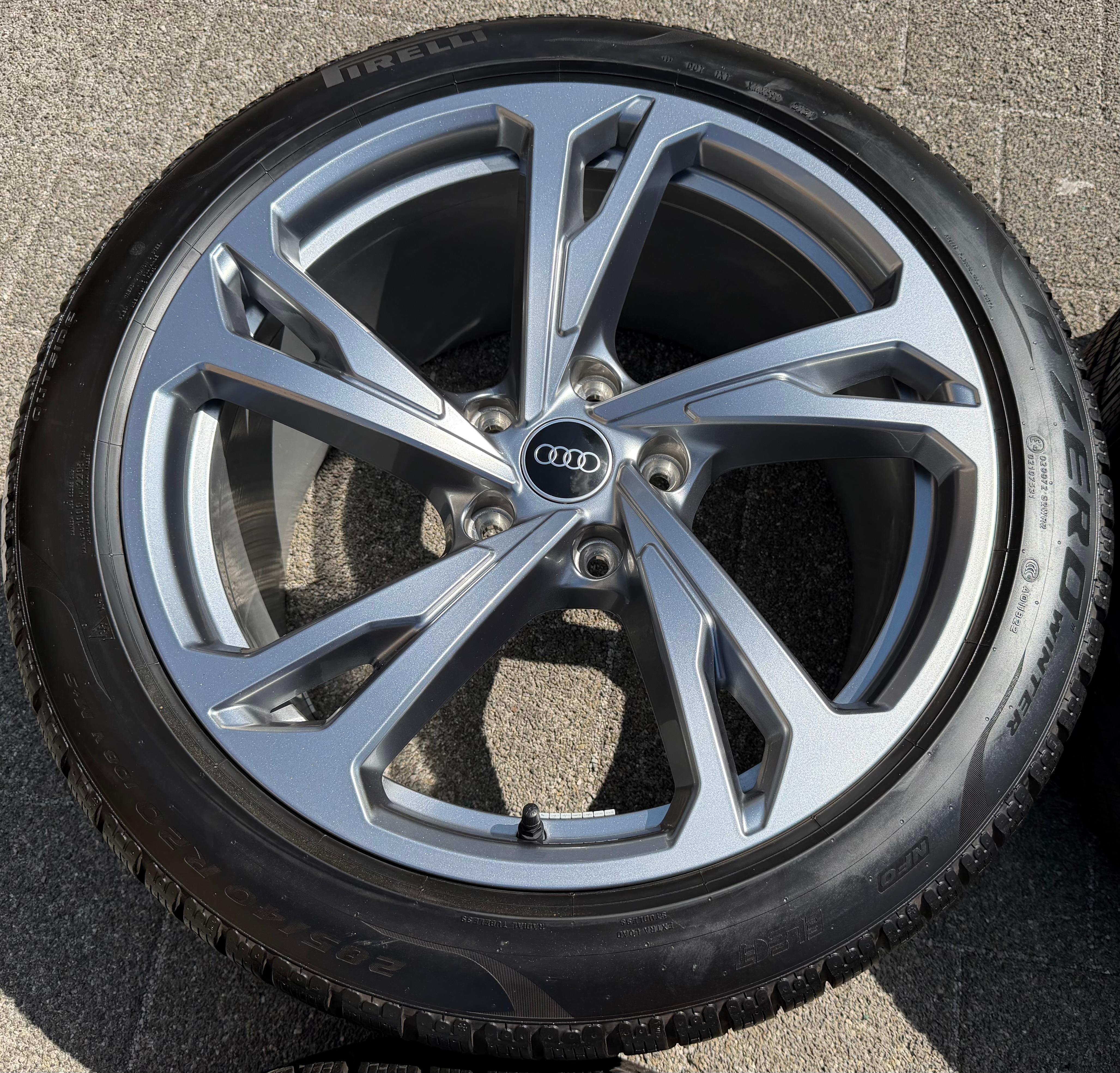 4 llantas de aluminio originales de invierno de 20" para Audi E-Tron GT 4J3601025AM 4J3601025AL