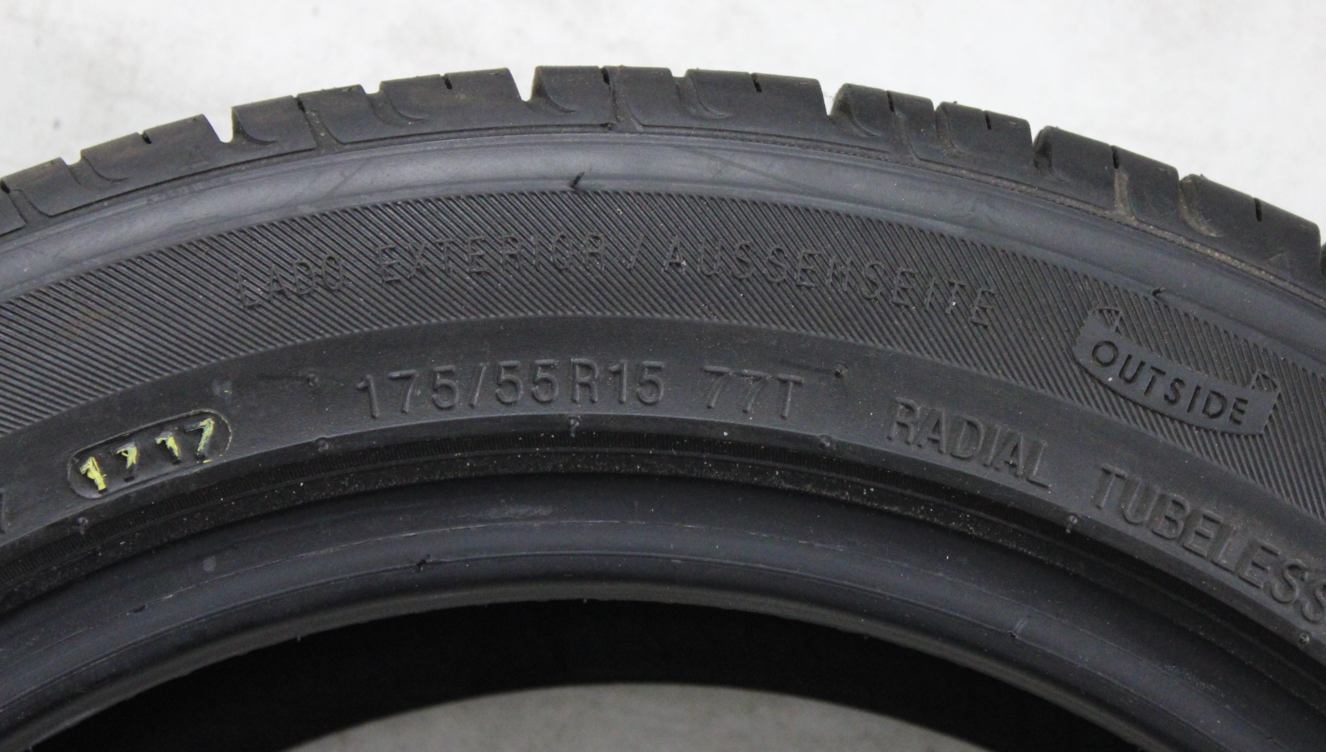 1 x 175/55R15 77T Sommerreifen Kumho Ecsta KH11 MO NEU 2017