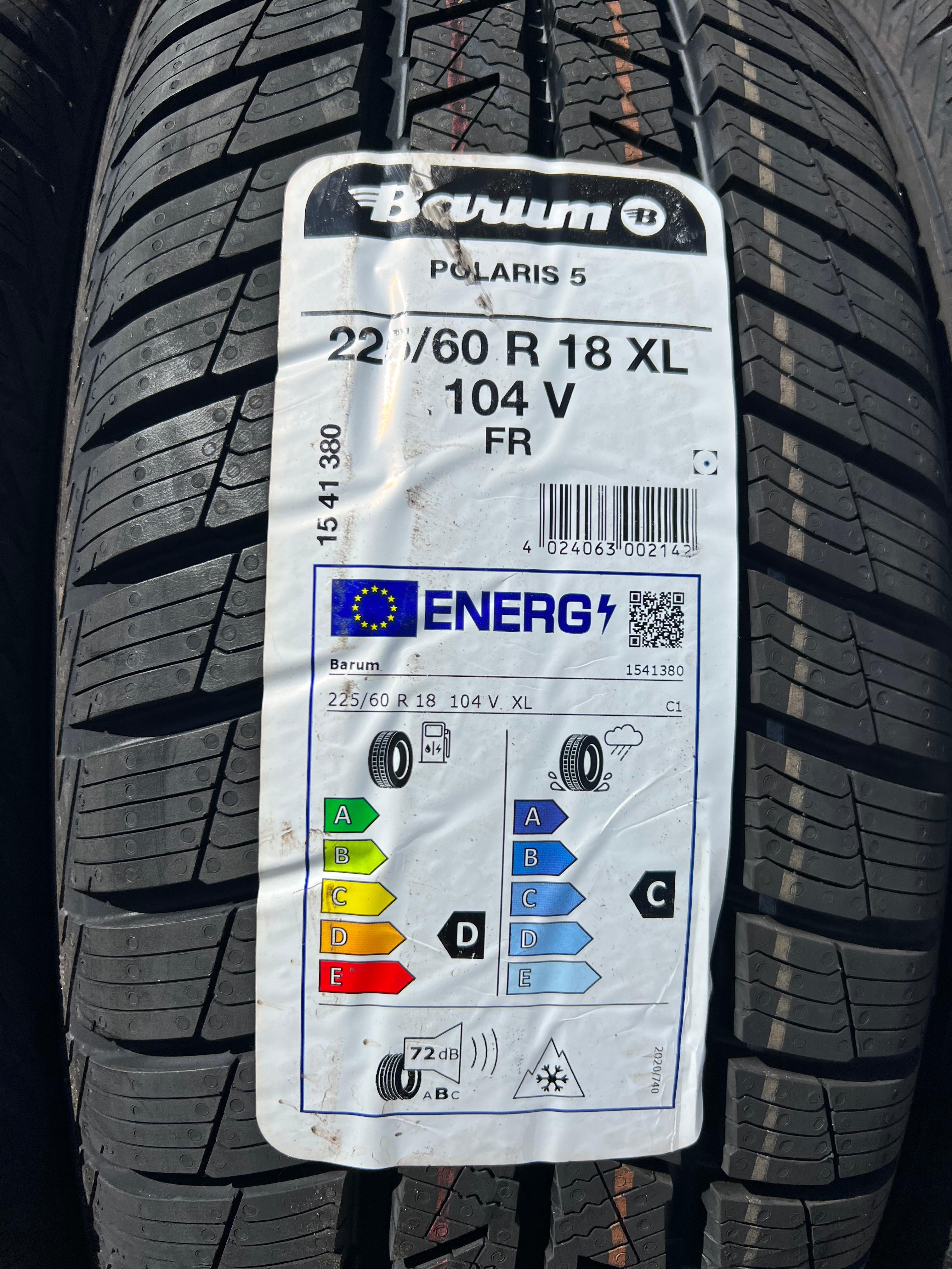 4 x 225/60R18 104V Winterreifen Barum Polaris 5 2021 NEU Freihaus