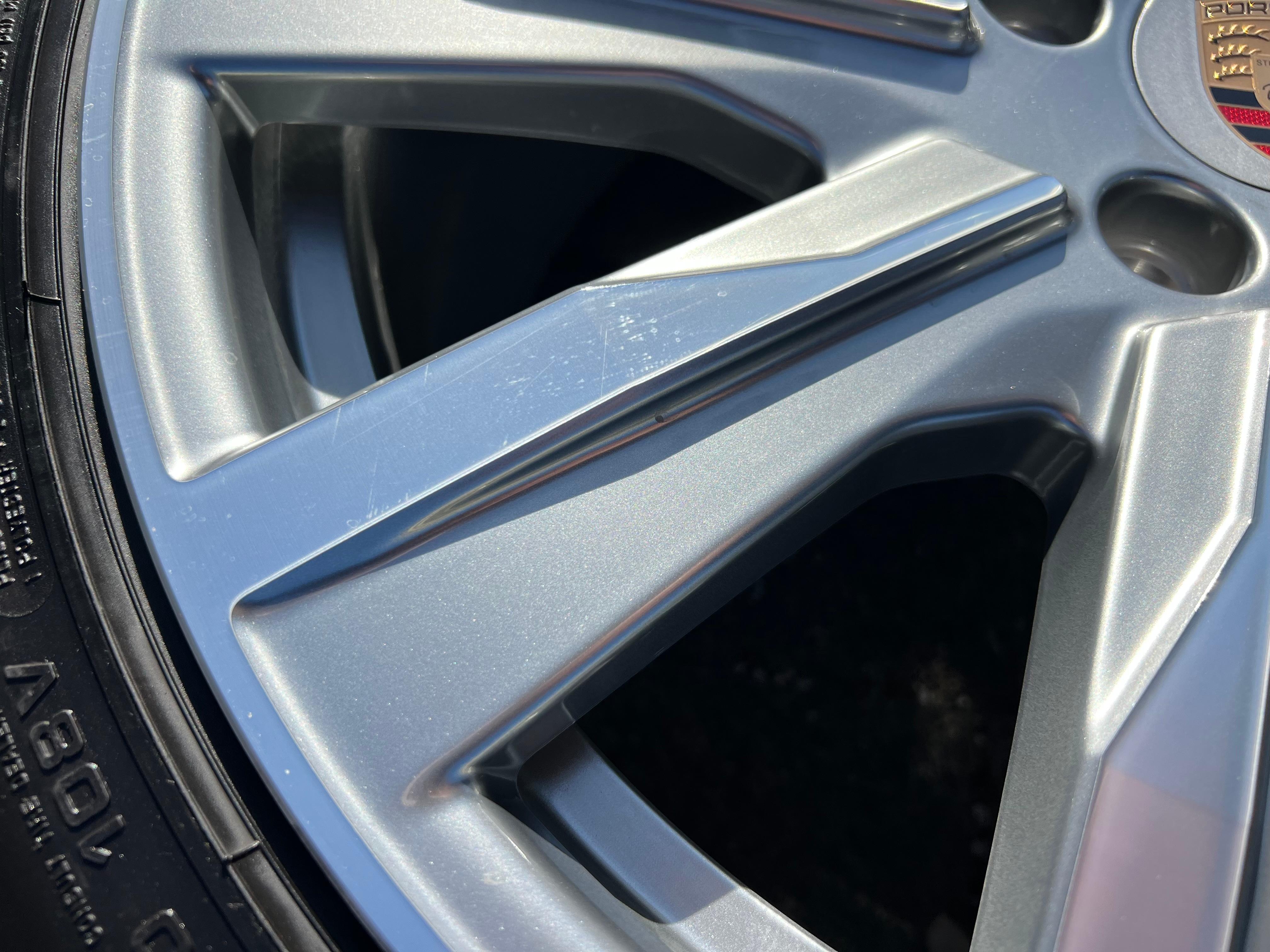 4 RUOTE IN LEGA ORIGINALI DA 20" INVERNALI PORSCHE TAYCAN TEQUIPMENT RDKS CONSEGNA GRATUITA