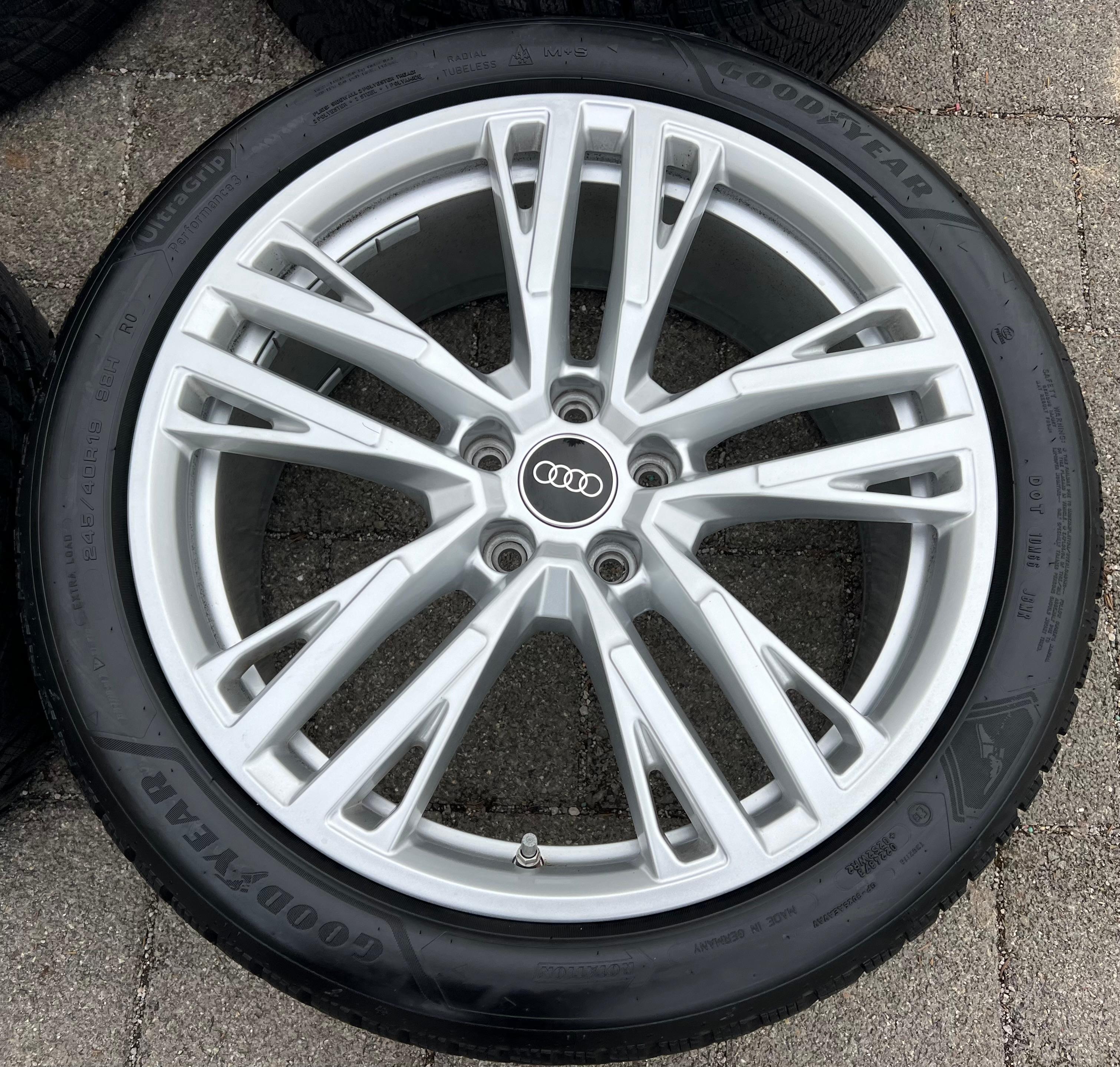 4 ORIGINAL 19" ALU WINTERRÄDER AUDI A5 S5 FU2 B10 8B3601025AS 245/40R19 98H 2024