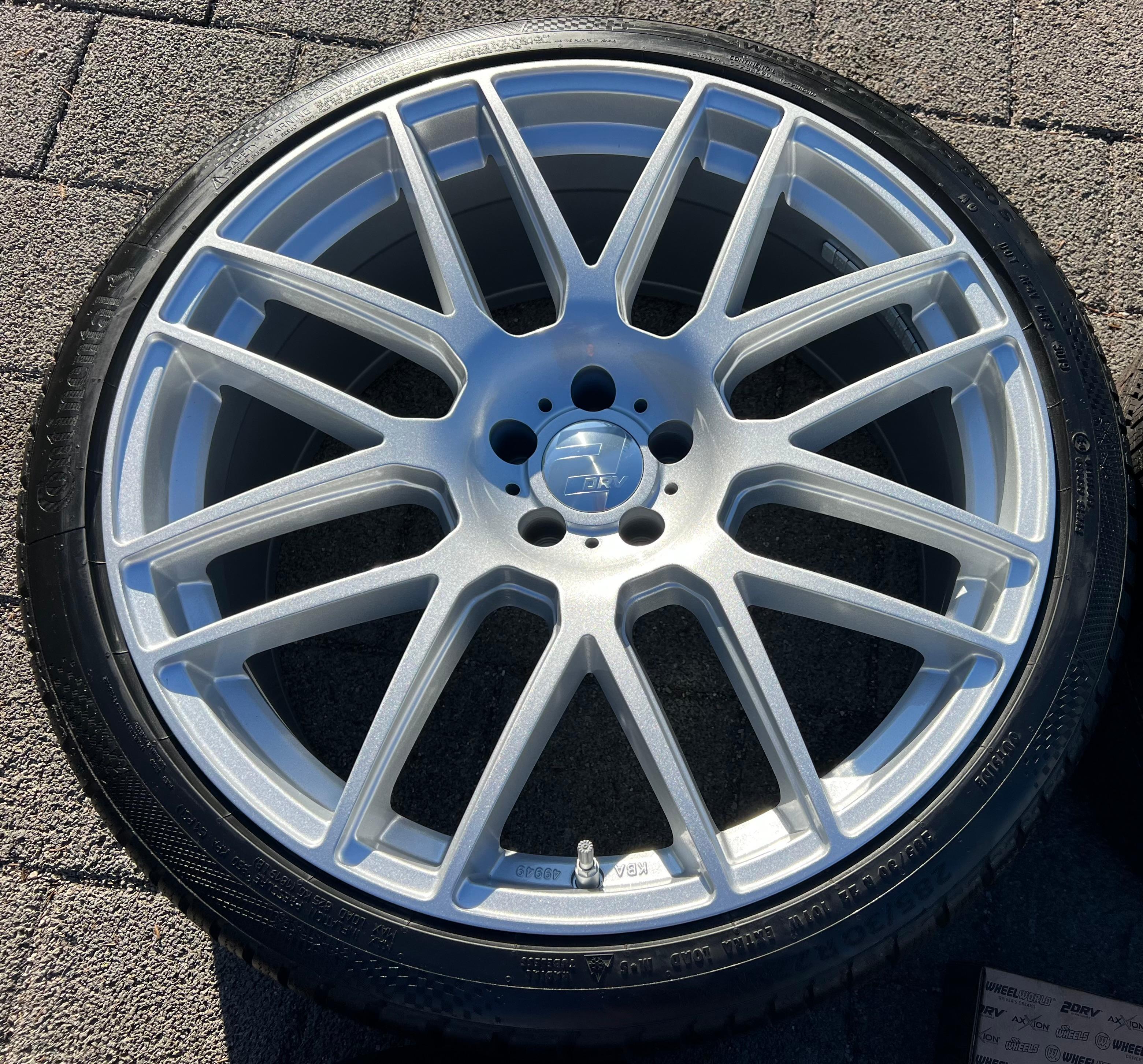 4 ALU 22" 2DRV WINTERRÄDER AUDI RS6 4K RS7 F2 285/30R22 101W CONTINENTAL