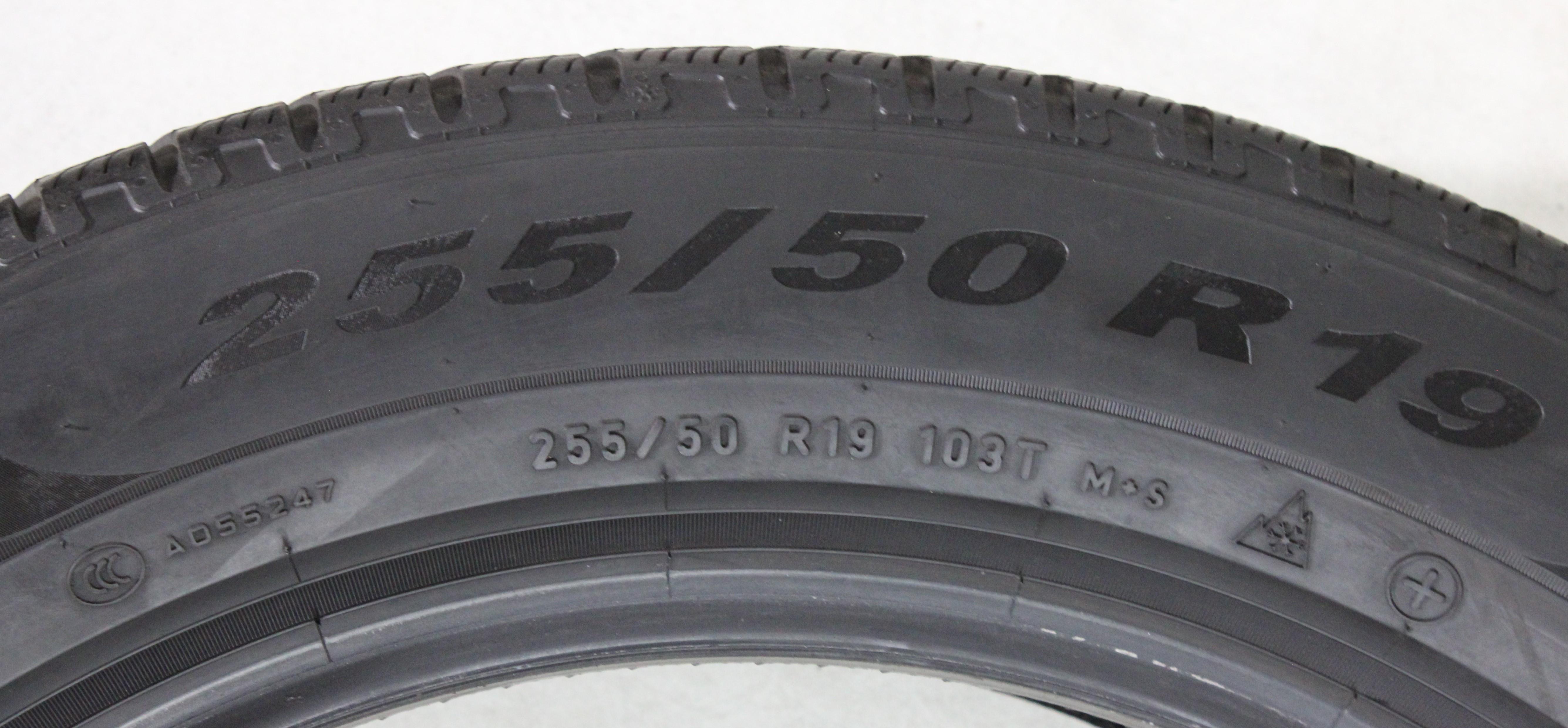 1 x 255/50R19 103T winterband Pirelli Scorpion Winter Elect AO 5mm 2021 Silent