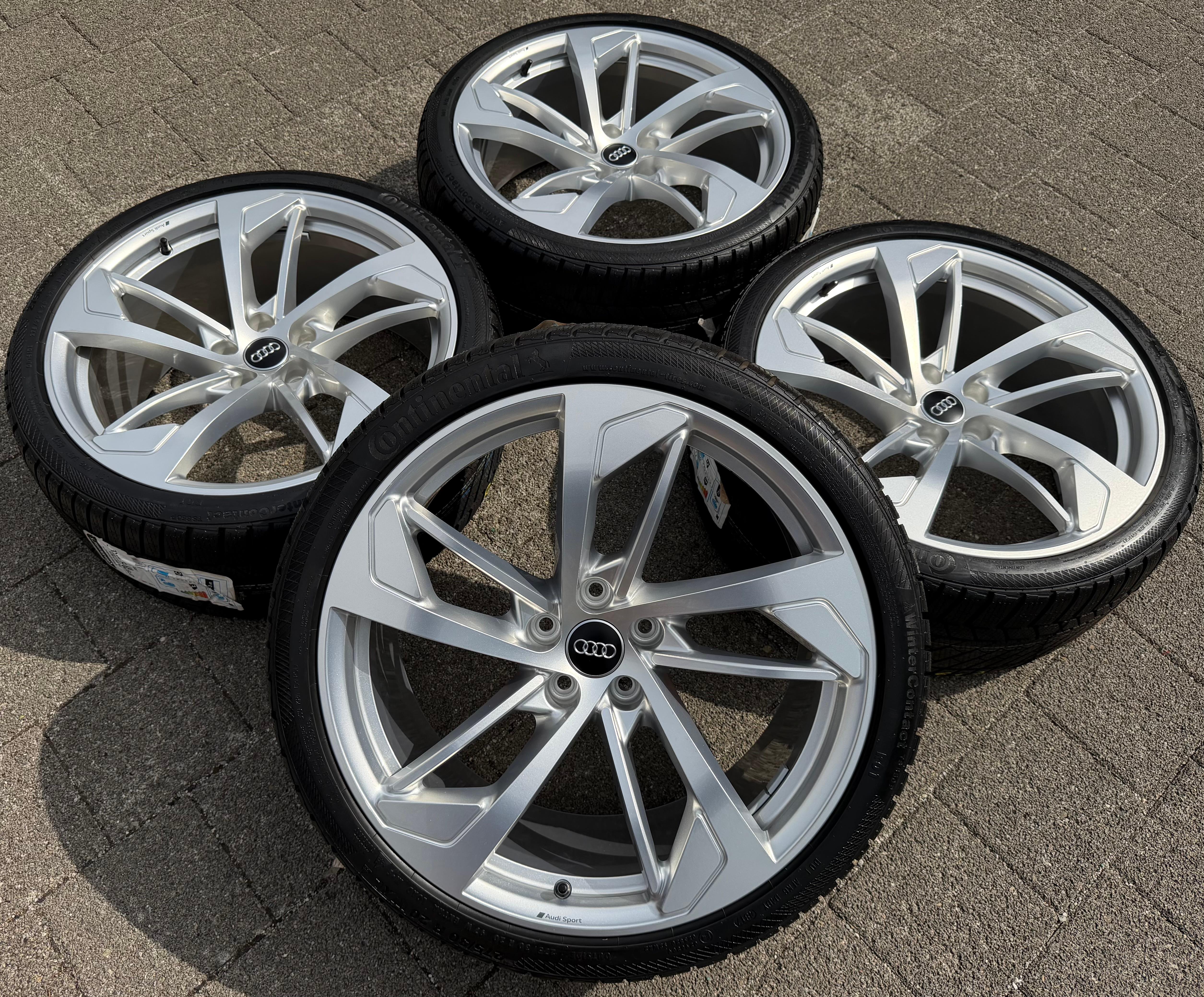 4 Original 20" Alu Winterräder AUDI RS4 RS5 8W 275/30R20 97W 8W0601025CN Continental
