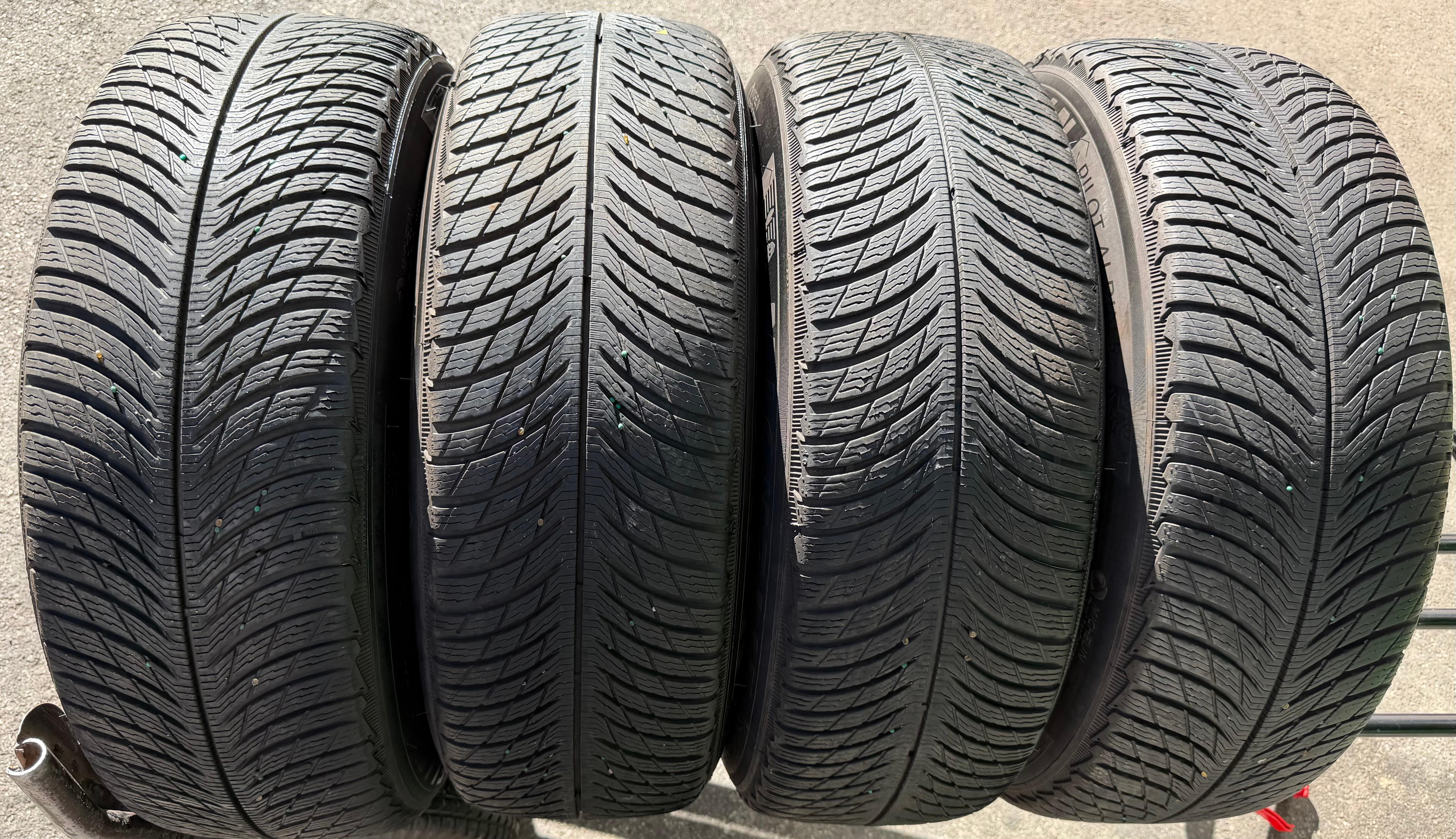 4 roues hiver en aluminium d’origine 17" Audi A6 4K C8 F2 225/60R17 99H 4K0601025 Michelin