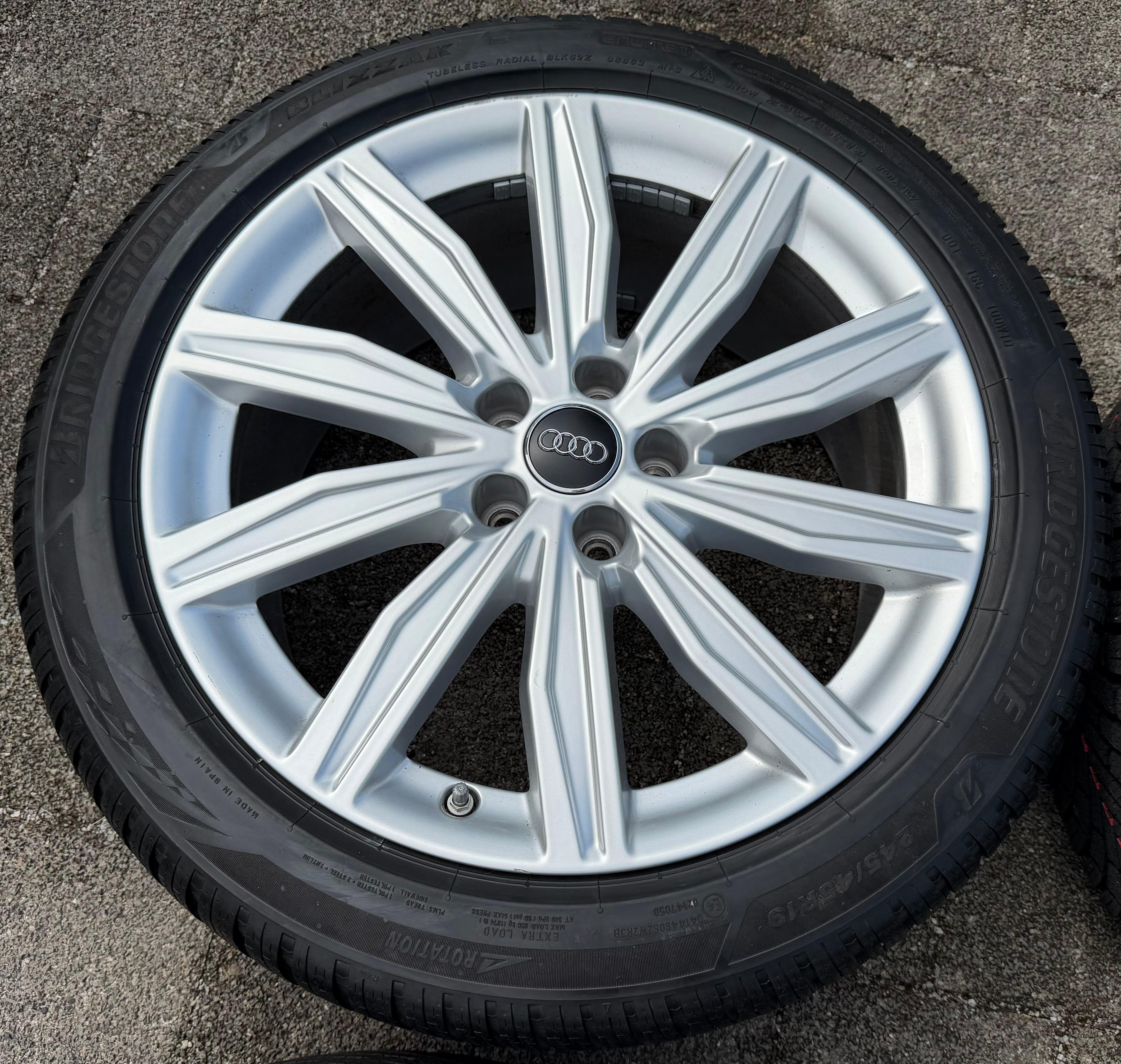 4 ORIGINAL 19" ALU WINTERRÄDER AUDI A6 S6 C8 4K 4K0601025M 245/45R19 102W 2024 FREIHAUS
