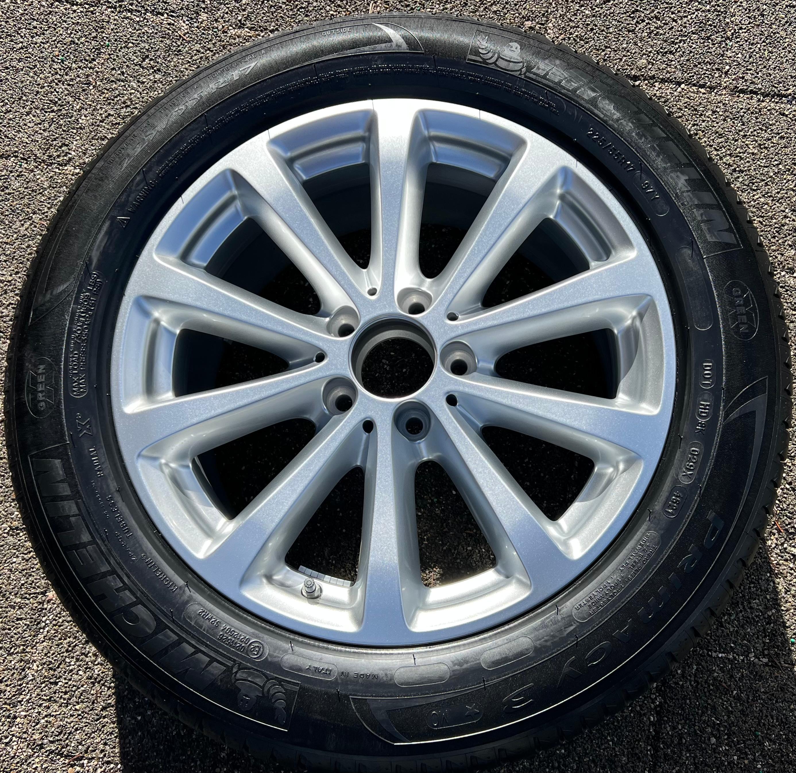 1 X ORIGINAL 17" ALUFELGE MERCEDES E-KLASSE W213 A2134011300 RDKS NEU FREIHAUS