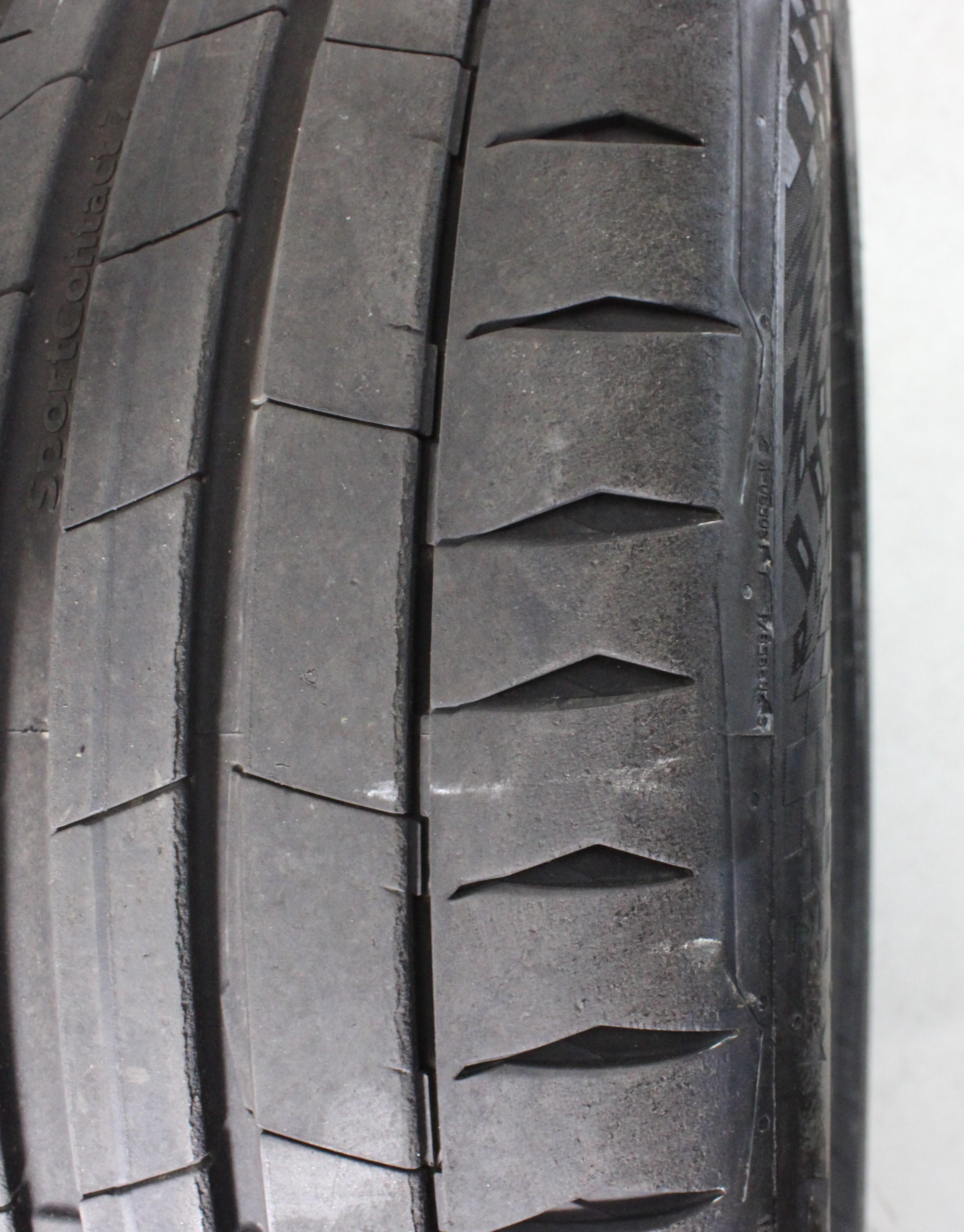 2 x 225/45R18 95Y Sommerreifen Continental Sport Contact 7 5,5-6mm 2024 Silent *