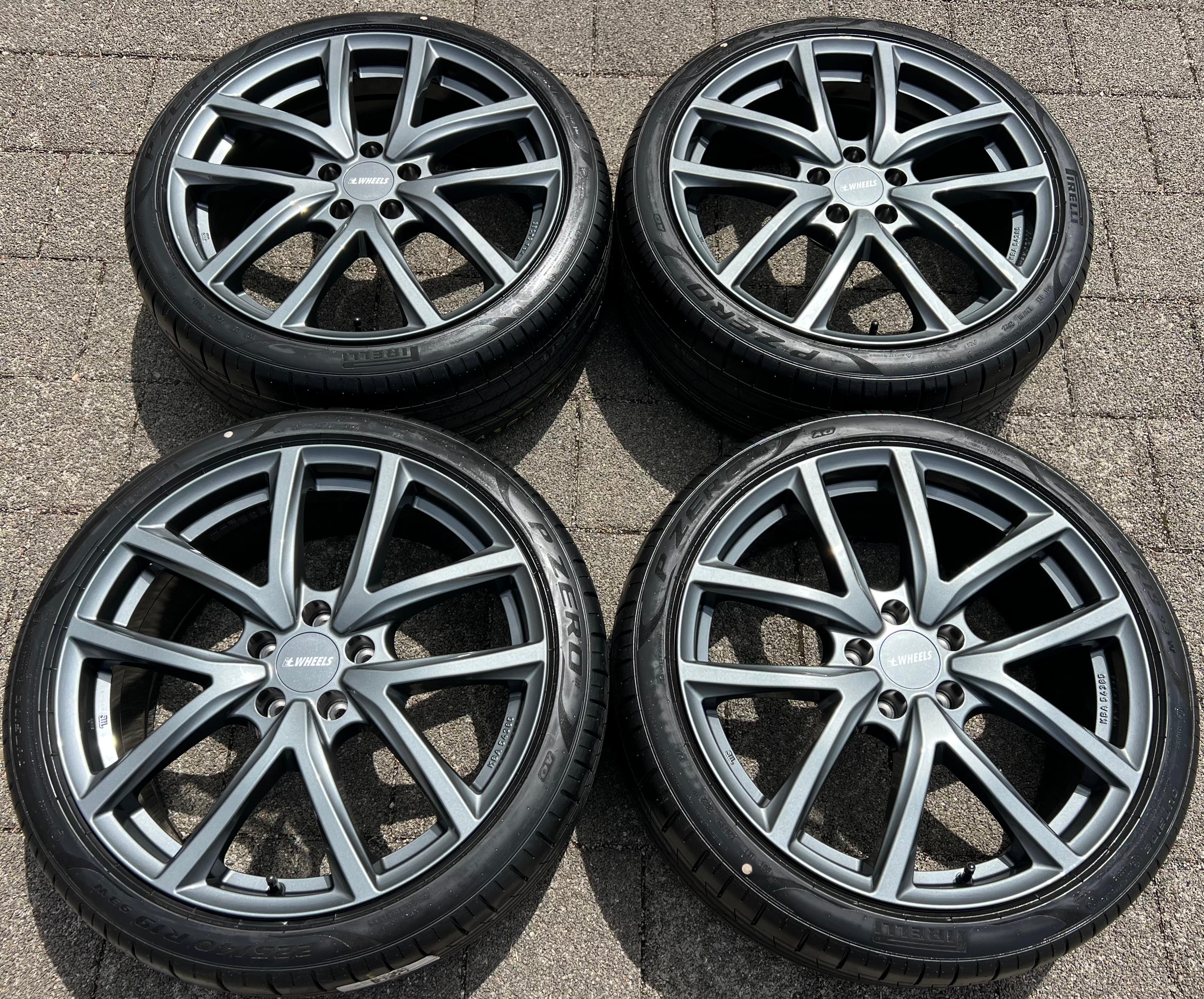 4 ruote estive da 19" ALU per Audi Q2, Q3, TT, Seat Ateca, Skoda Karoq, Octavia e VW T-Roc - Nuove