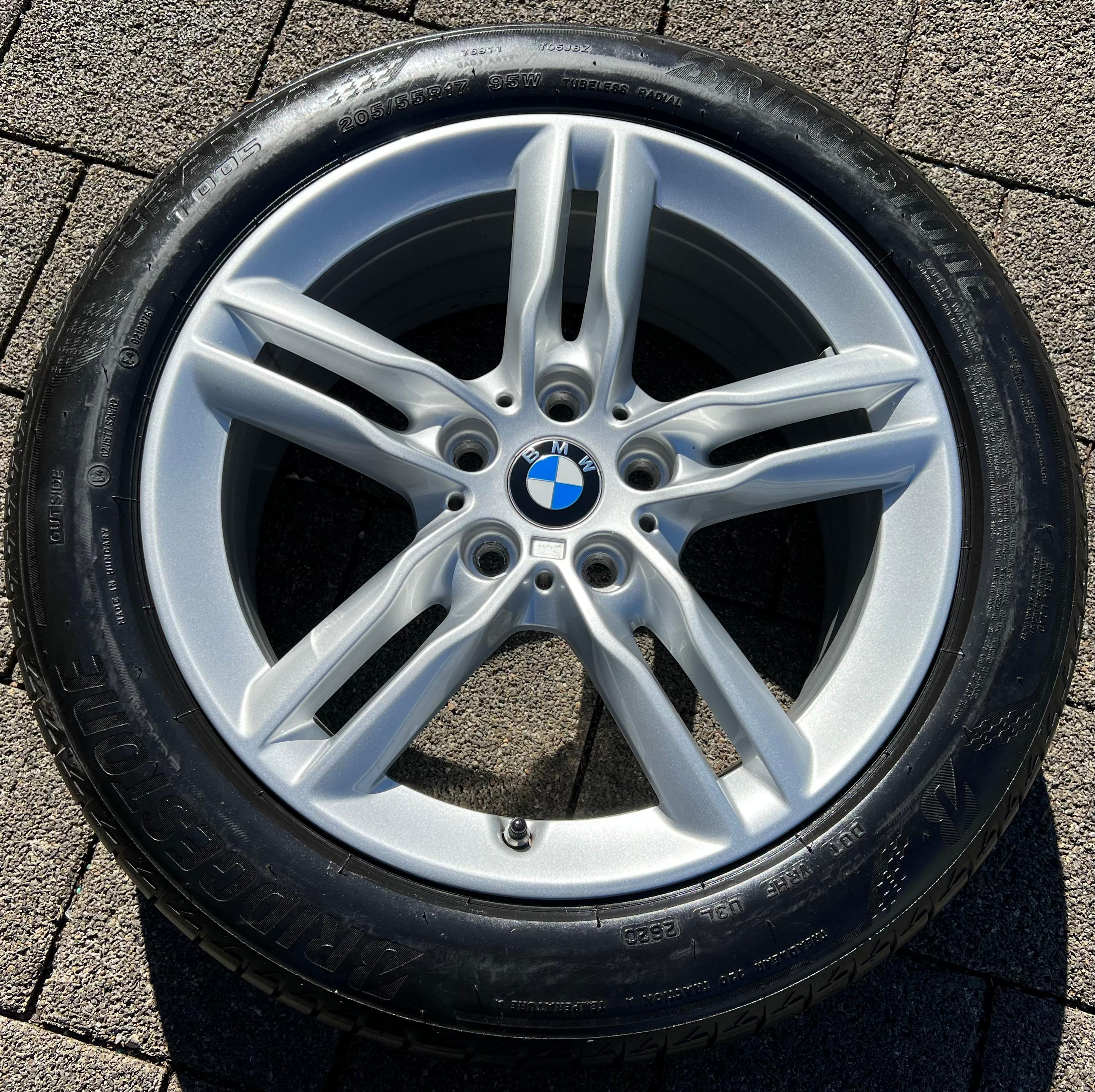 1 jante alu d'origine 17 pouces pour BMW Série 2 Active Tourer F45/F46 (réf. 7848601), style M483 RDK