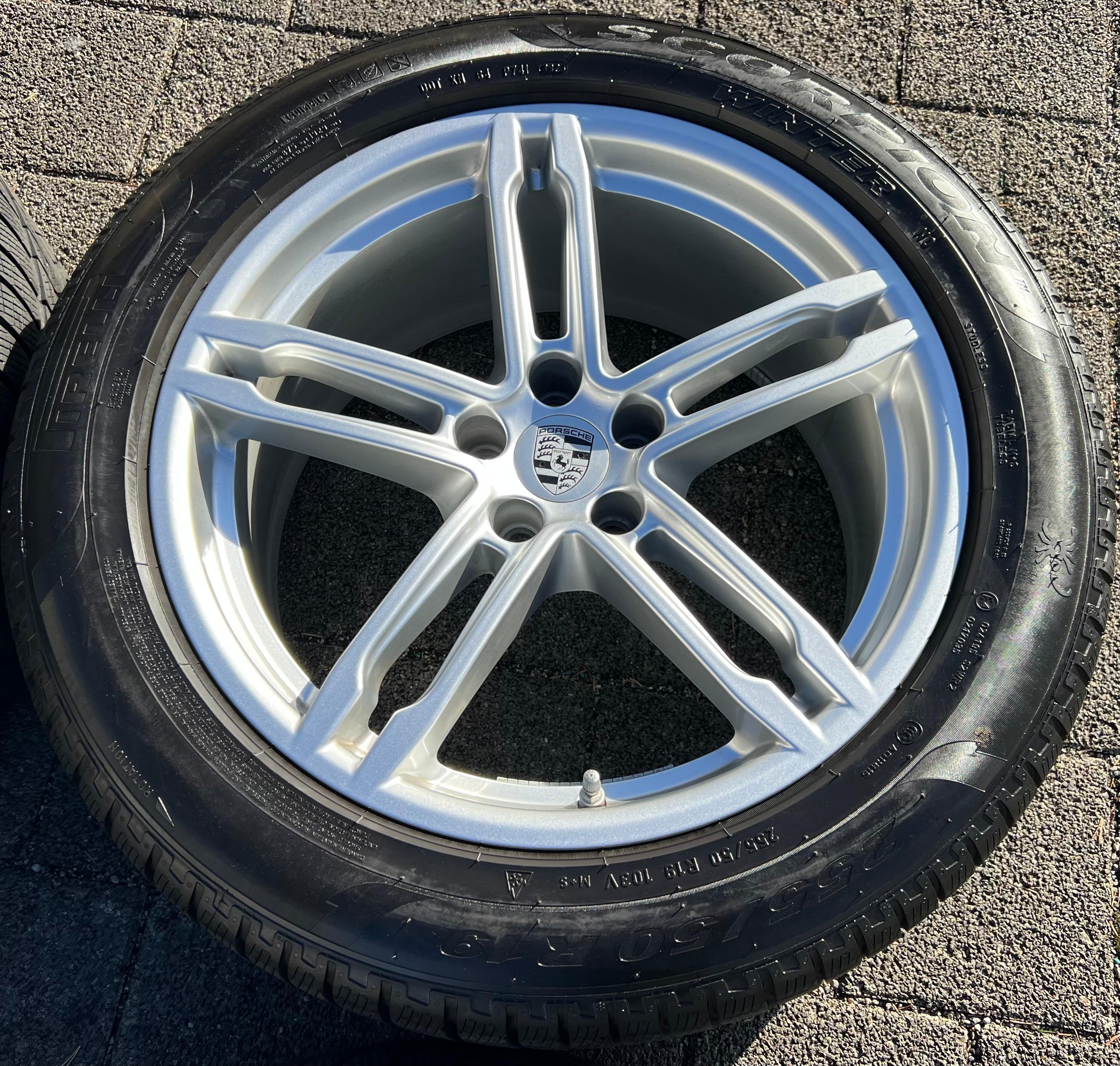 4 ORIGINAL 19" ALU WINTERRÄDER PORSCHE MACAN 95B RDKS 2023