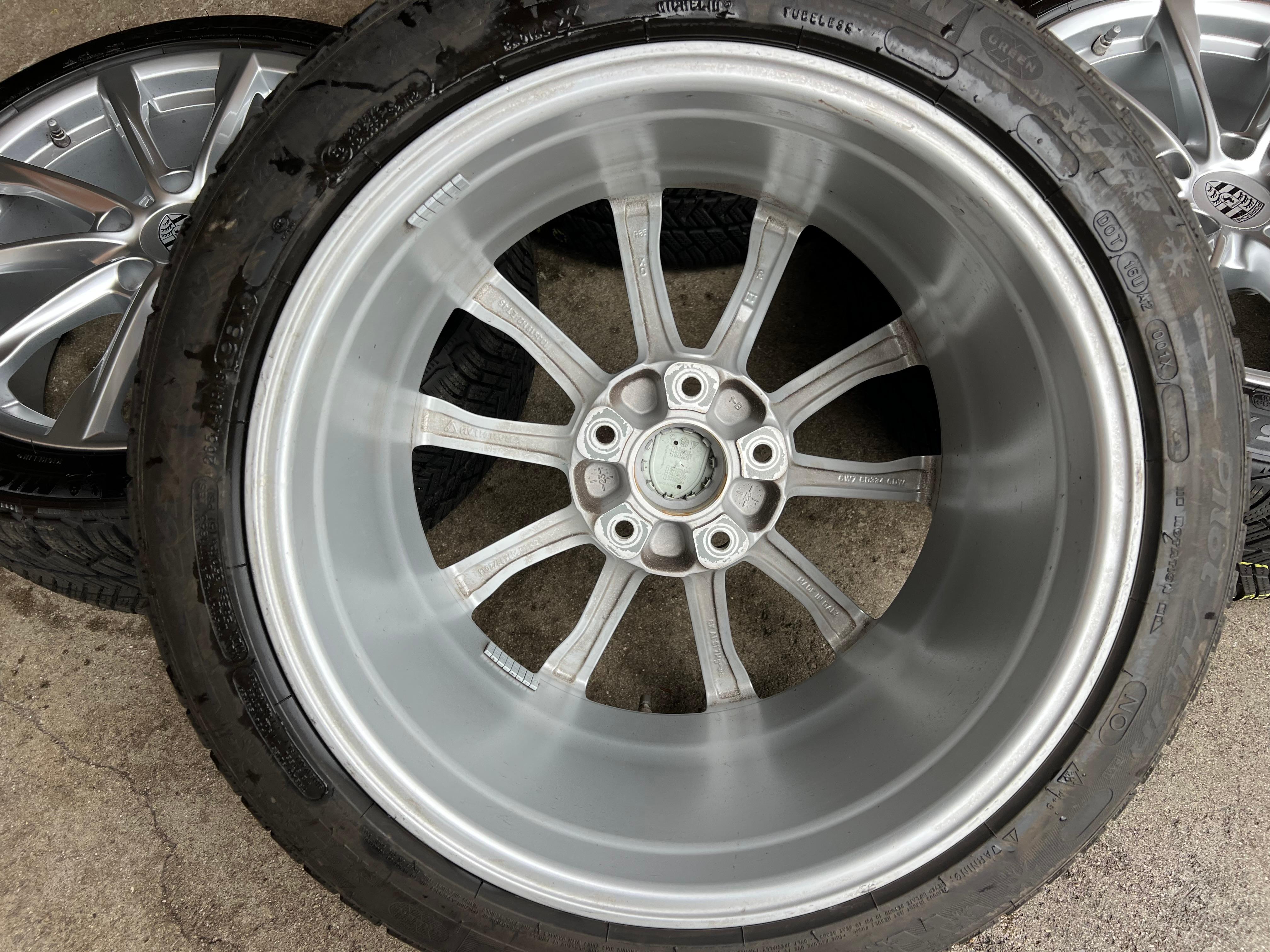 4 ORIGINAL 19" ALU WINTERRÄDER PORSCHE CAYMAN BOXSTER 718 982 982601025 RDKS