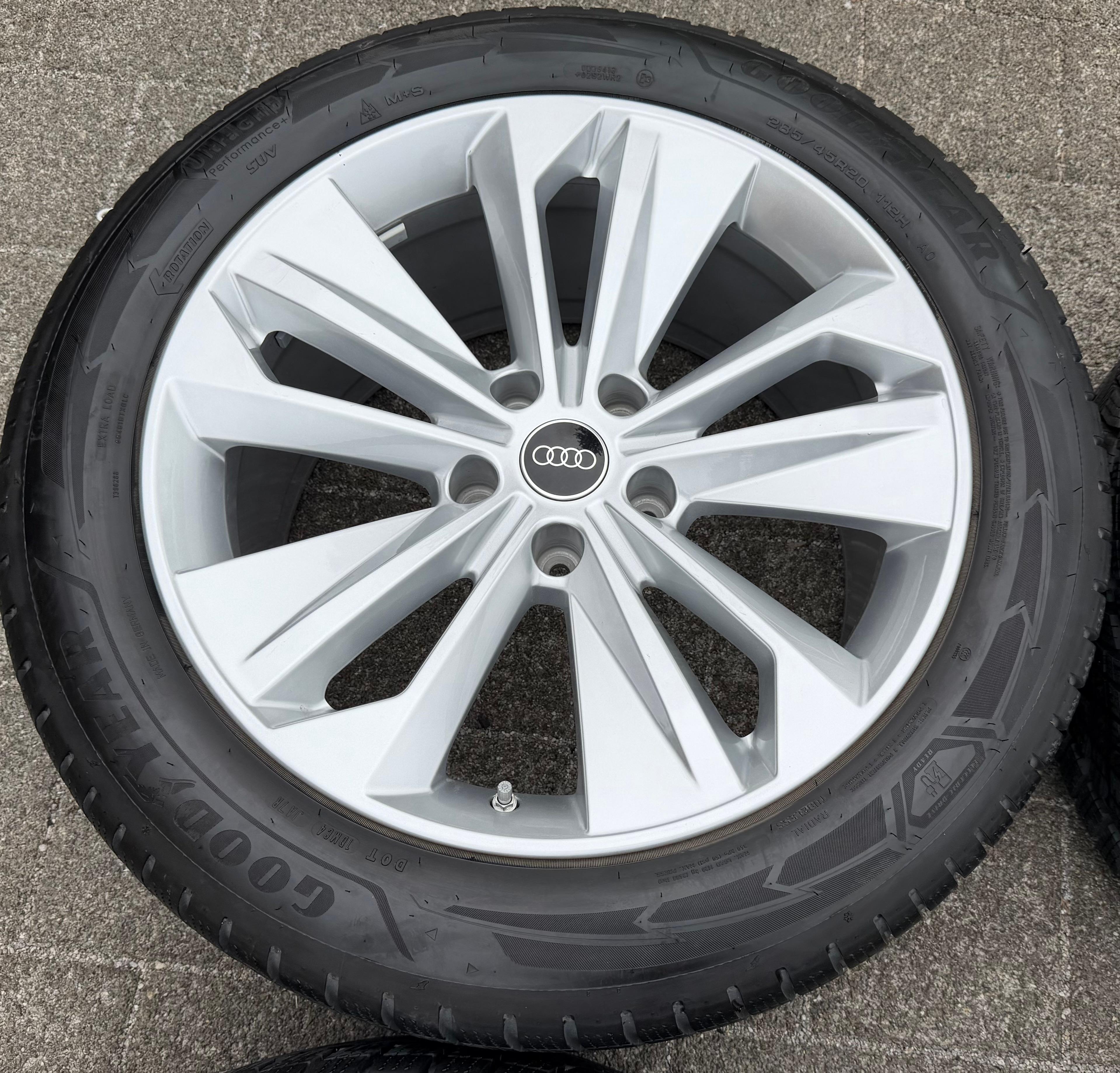 4 ORIGINAL ALU 20" WINTERRÄDER AUDI Q6 SQ6 E-TRON GF 255/50R20 109V 285/45R20 112V