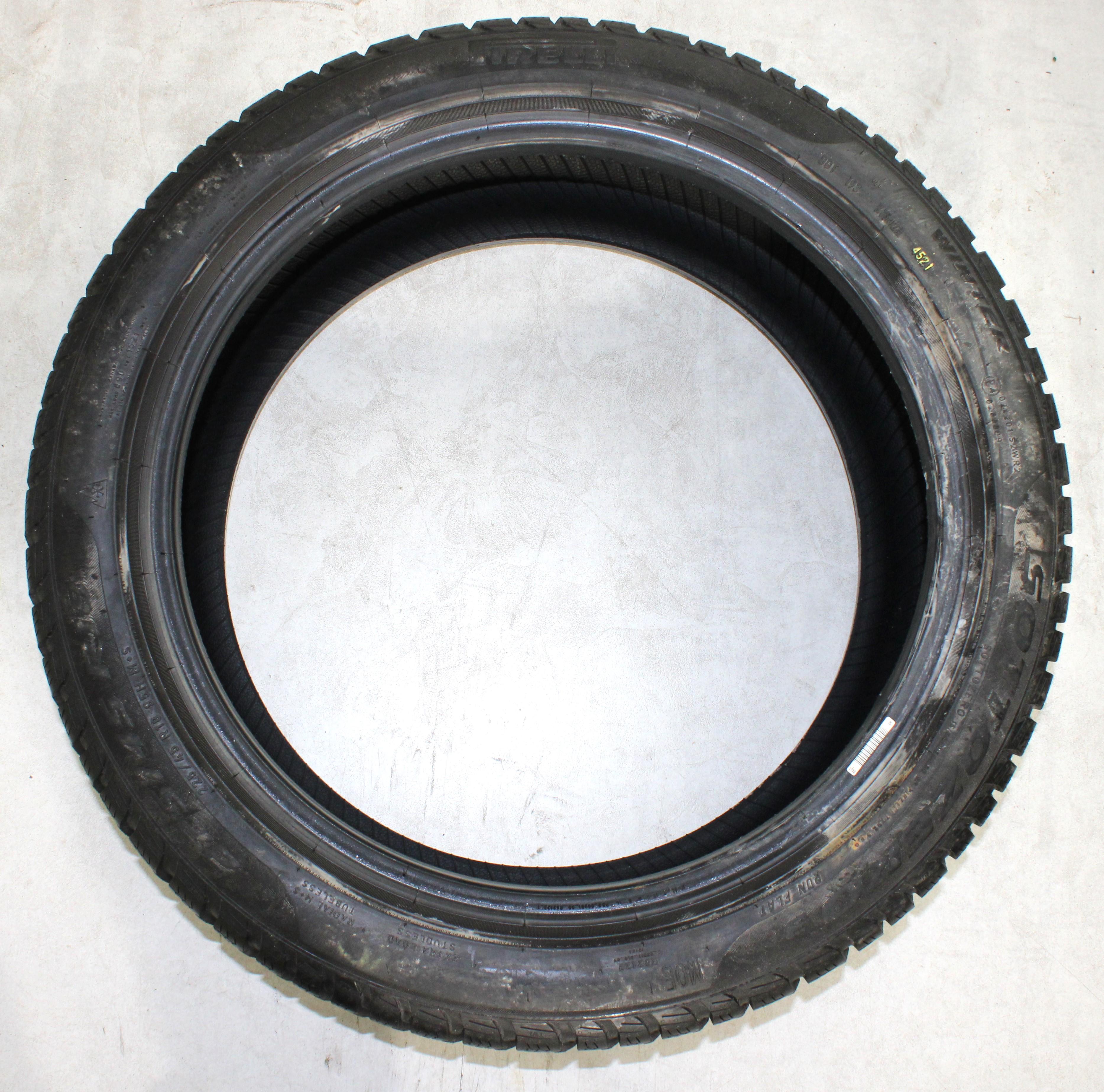 1 x 225/45R18 95H Winterreifen Pirelli Sottozero 3 MOE Runflat 6mm 2021
