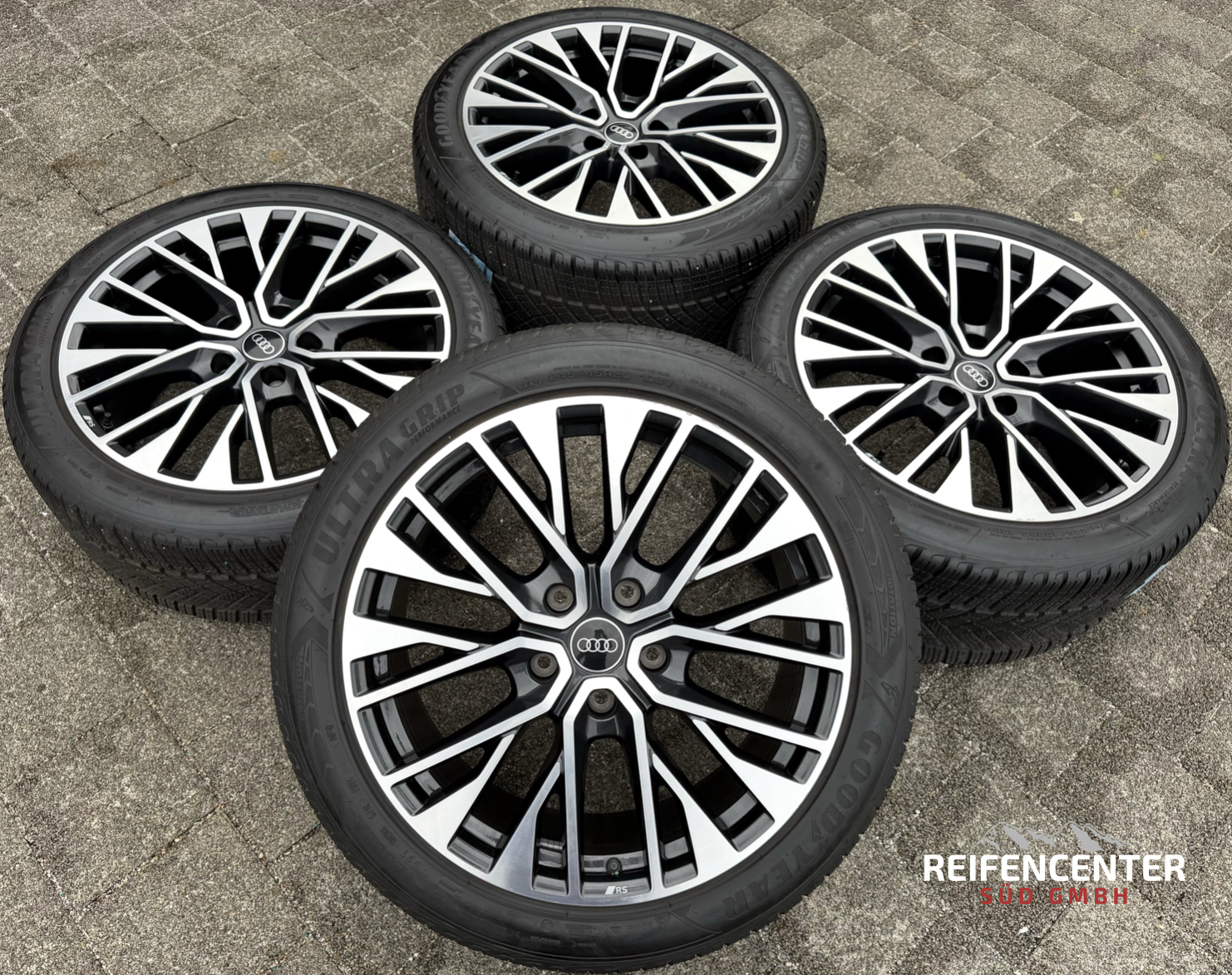 4 RUEDAS DE INVIERNO ORIGINALES DE ALEACIÓN DE 20" PARA AUDI ETRON E-TRON GT 4J3601025CE 4J3601025CF