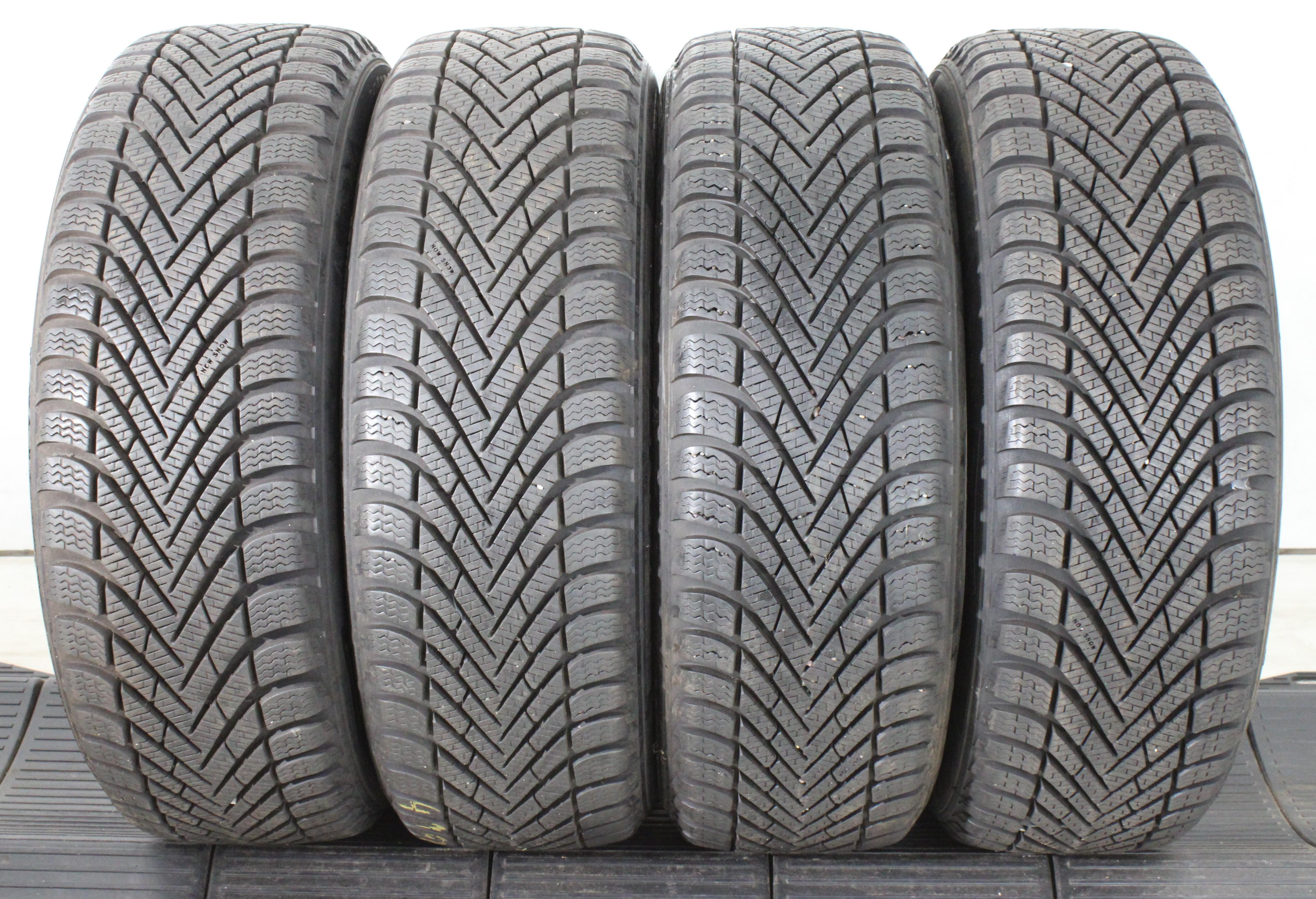 4 x 185/55R15 82T Winterreifen Pirelli Winter Cinturato 7,5-8mm 2016