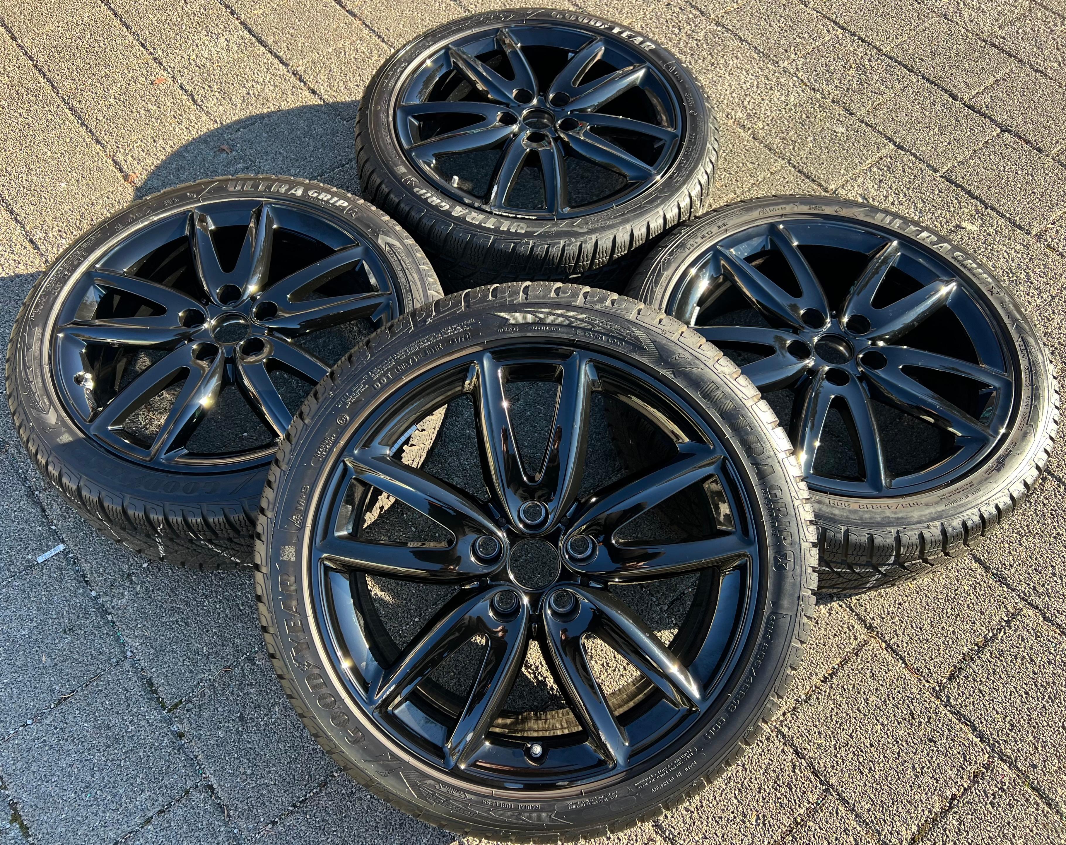 4 ORIGINELE 18" ALUMINIUM WINTERWIELEN MINI CLUBMAN F54 GRIP SPOKE 815 RDKS GRATIS VERZENDING