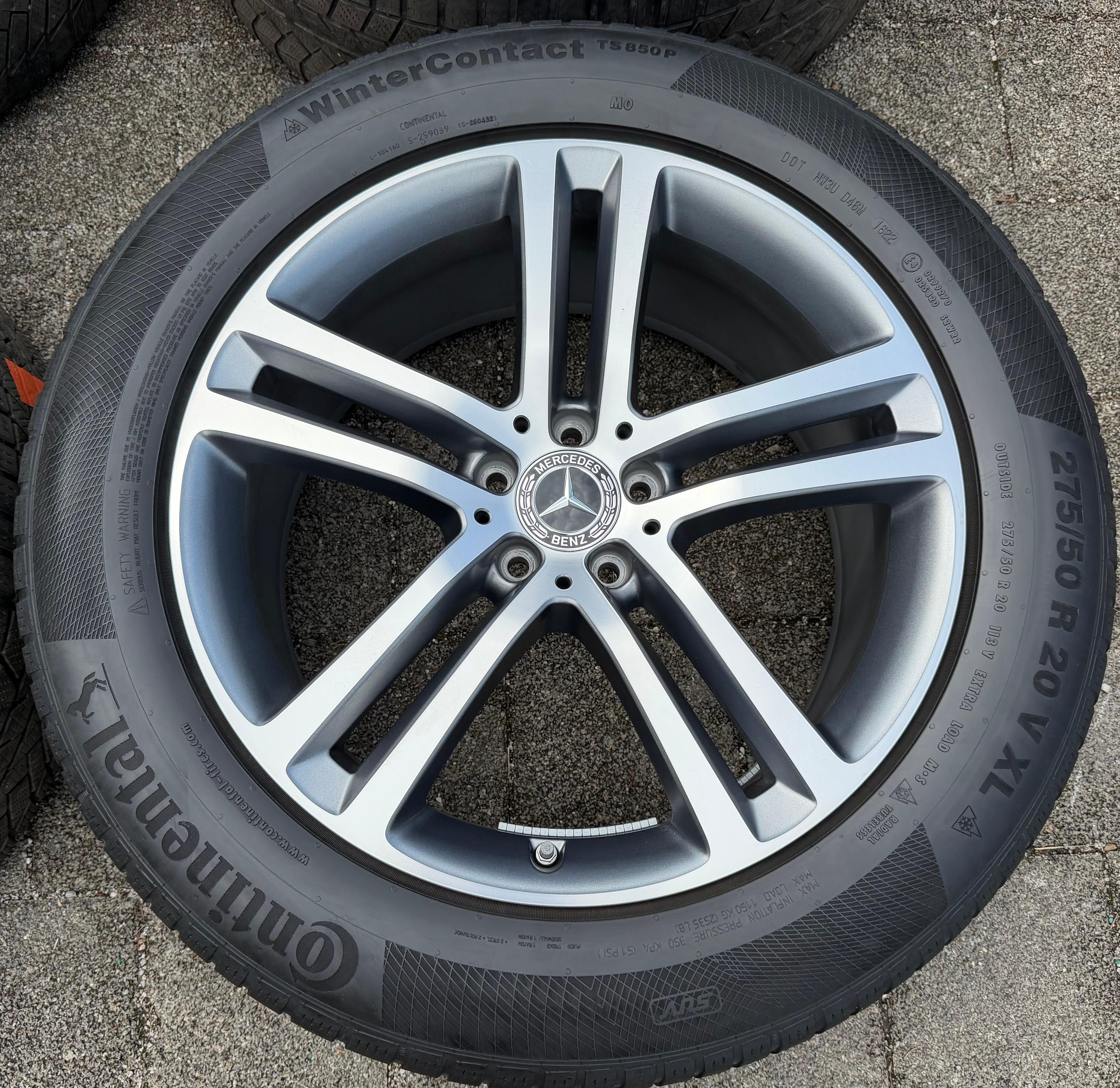 4 ORIGINAL 20" ALUFELGEN MERCEDES GLE V167 COUPE C167 A1674012400 A1674012500 FREIHAUS