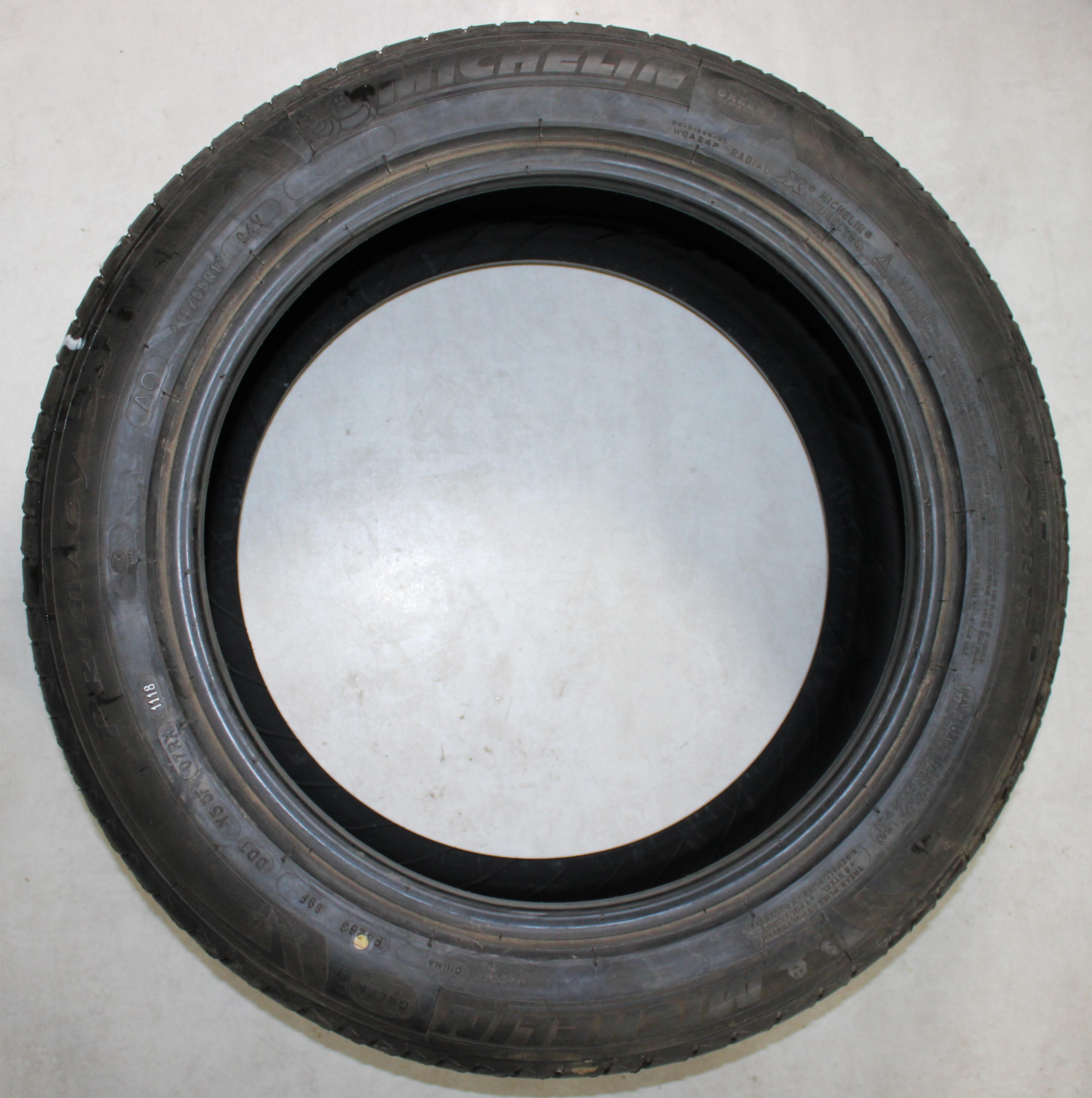 4 x 215/55R17 94V Sommerreifen Michelin Primacy 3 ST NEU 2018 AO