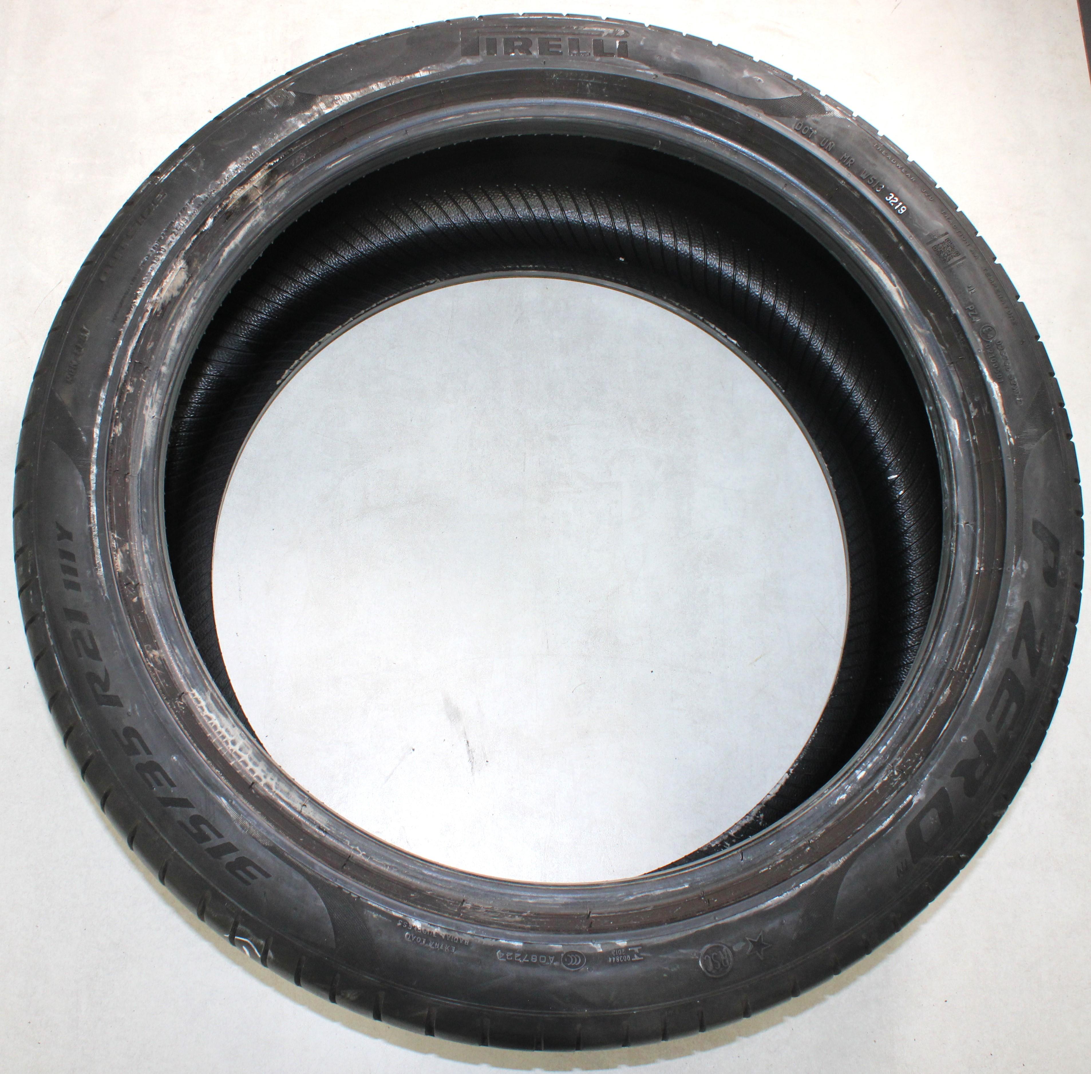 1 x 315/35R21 111Y zomerband Pirelli Pzero PZ4 Runflat 5,5-6 mm 2019 *