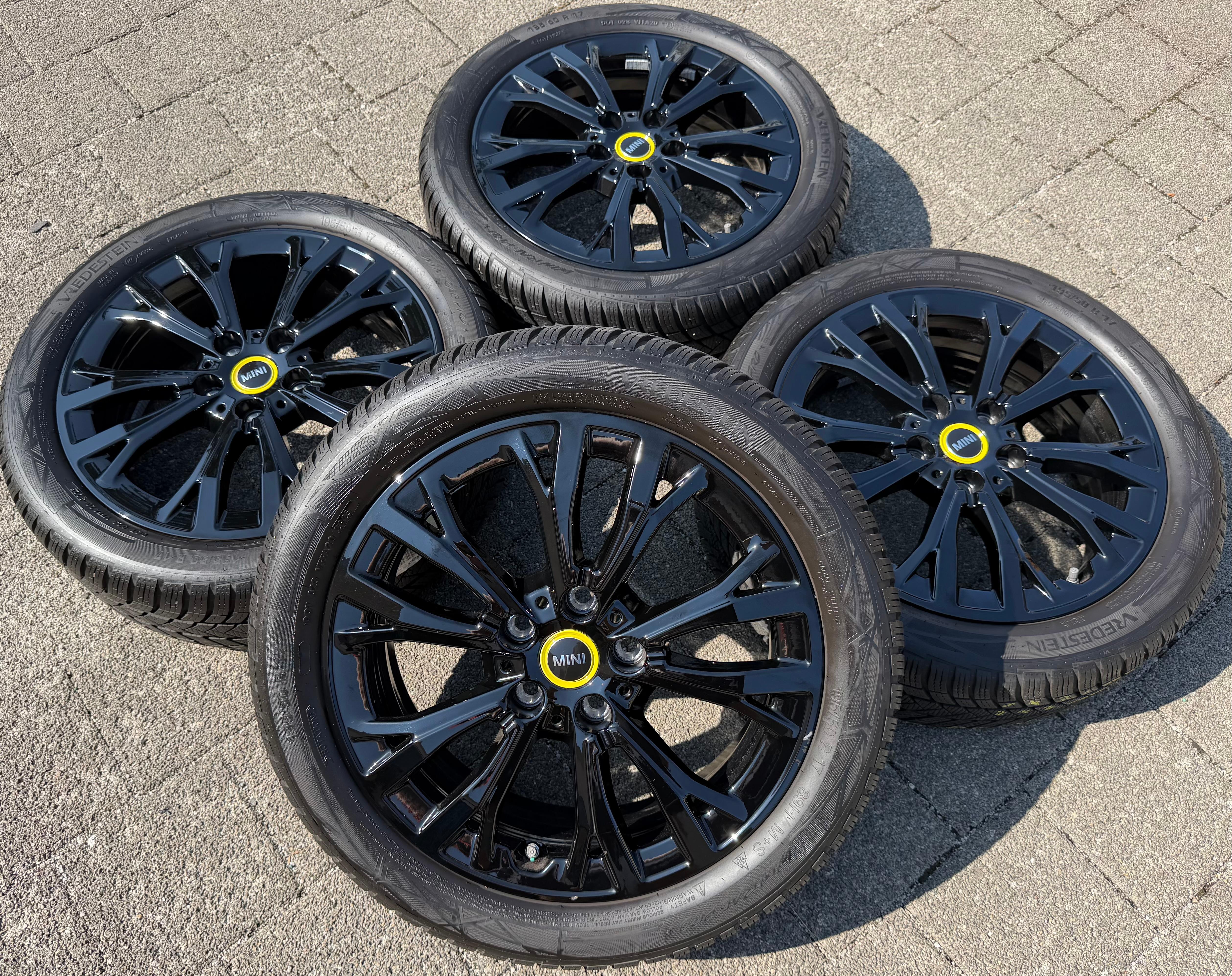 4 Original 17" Alu Winterräder Mini F65 F66 F67 5A3E643 JCW Star Spoke 962 RDKS