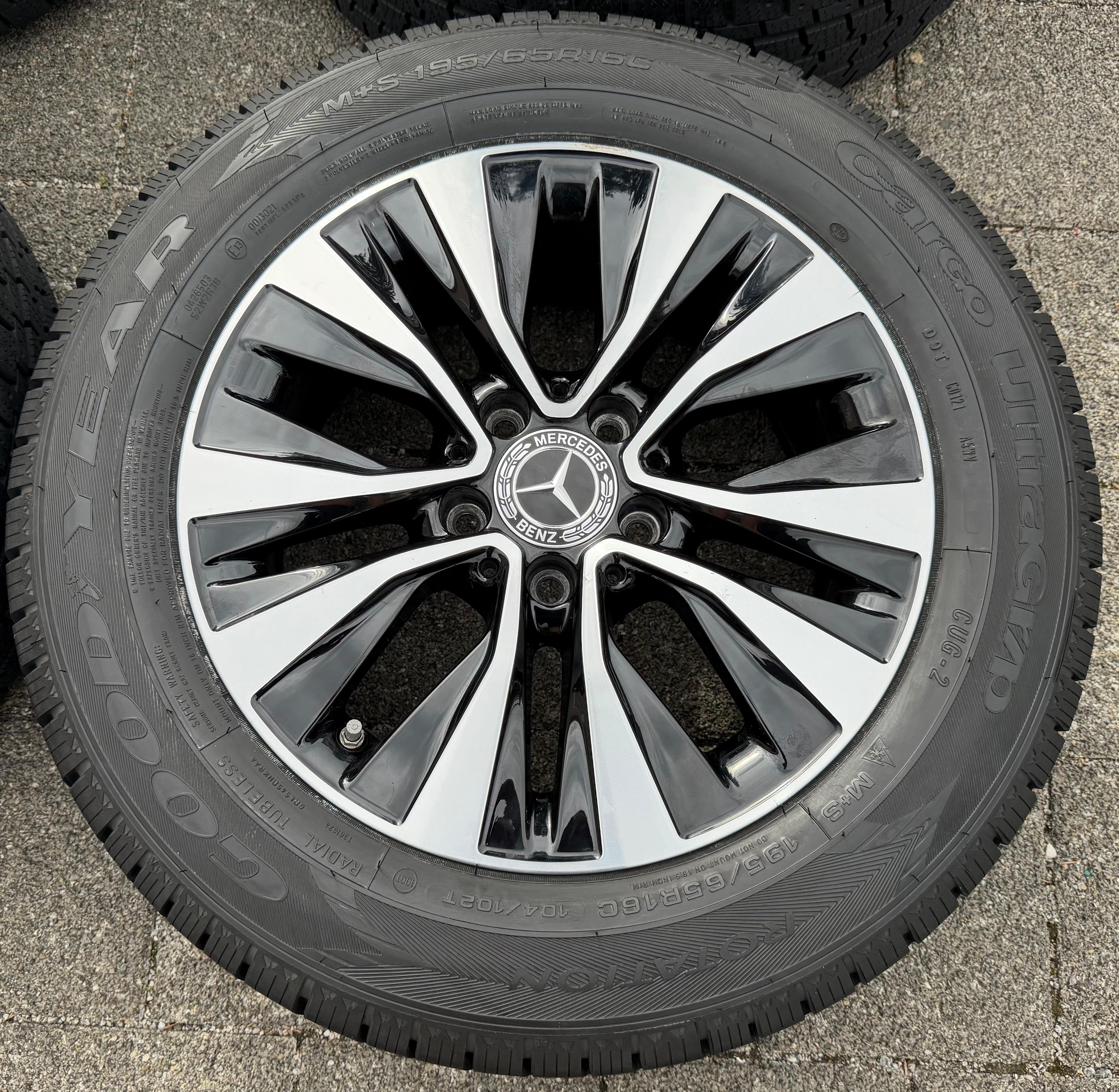 4 ORIGINAL 16" ALUFELGEN MERCEDES A-KLASSE W177 B-KLASSE W247 CLA W118 A1774010000 RDKS