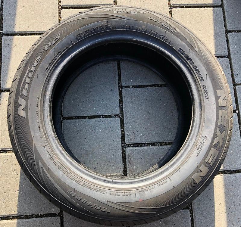 2 x 185/65R15 88T Sommerreifen Nexen N Blue HD 4,5-5mm 2015 Freihaus