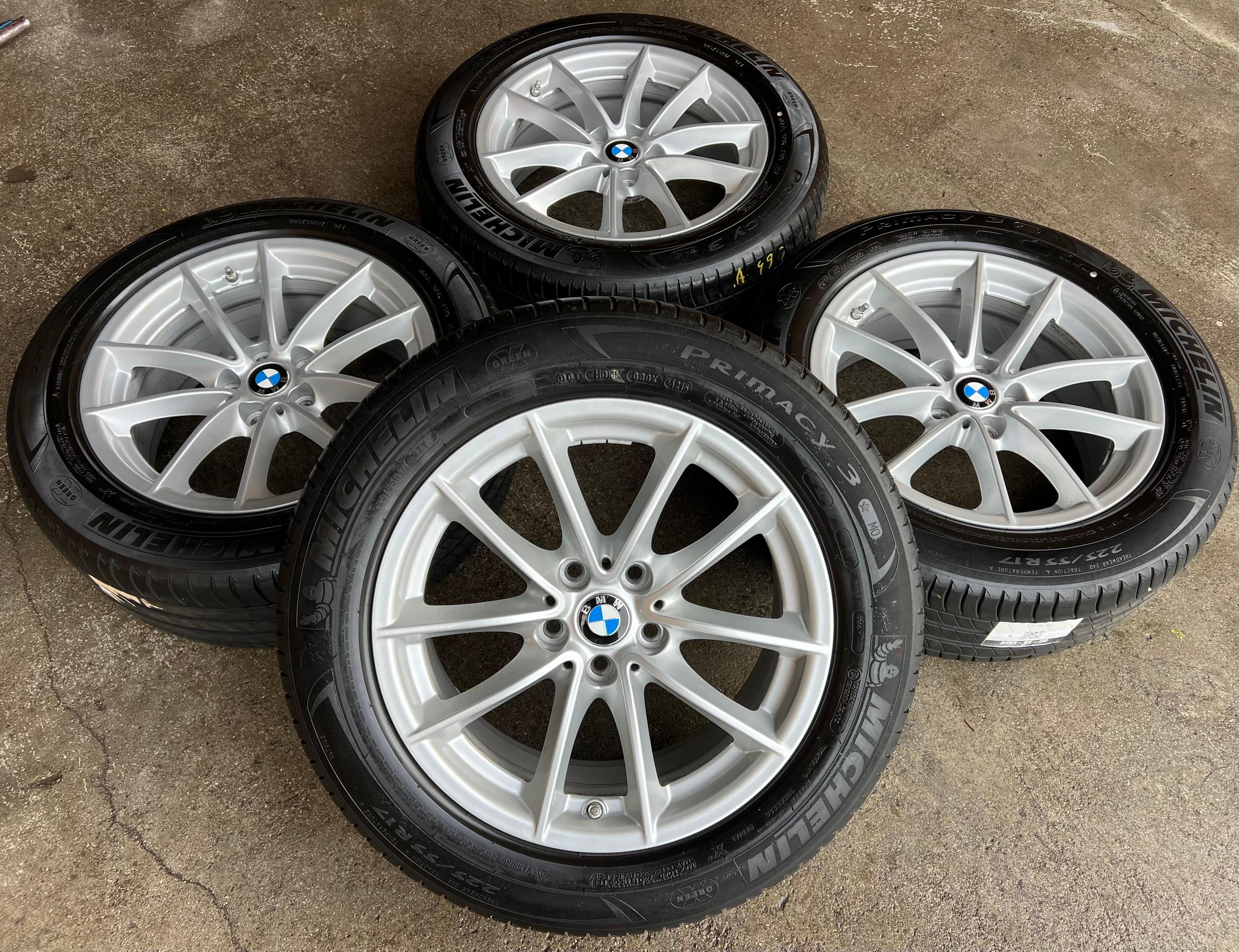 4 ROUES D'ÉTÉ ORIGINALES EN ALUMINIUM BMW SÉRIE 5 G30 G31 STYLING 618 225/55R17 97Y