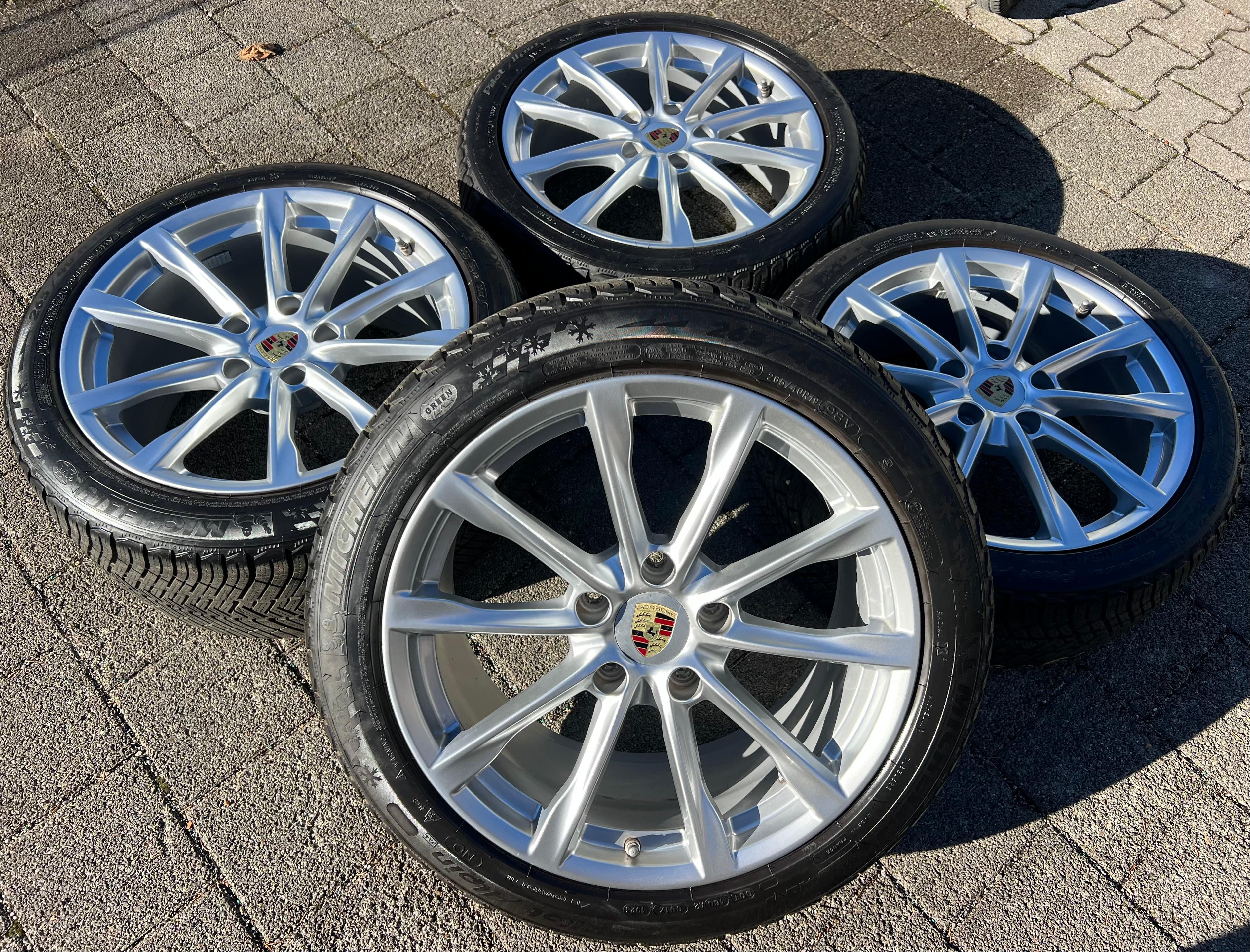 4 ORIGINAL 19" ALU WINTERRÄDER PORSCHE CAYMAN BOXSTER 718 982 982601025A 982601025AM RDKS