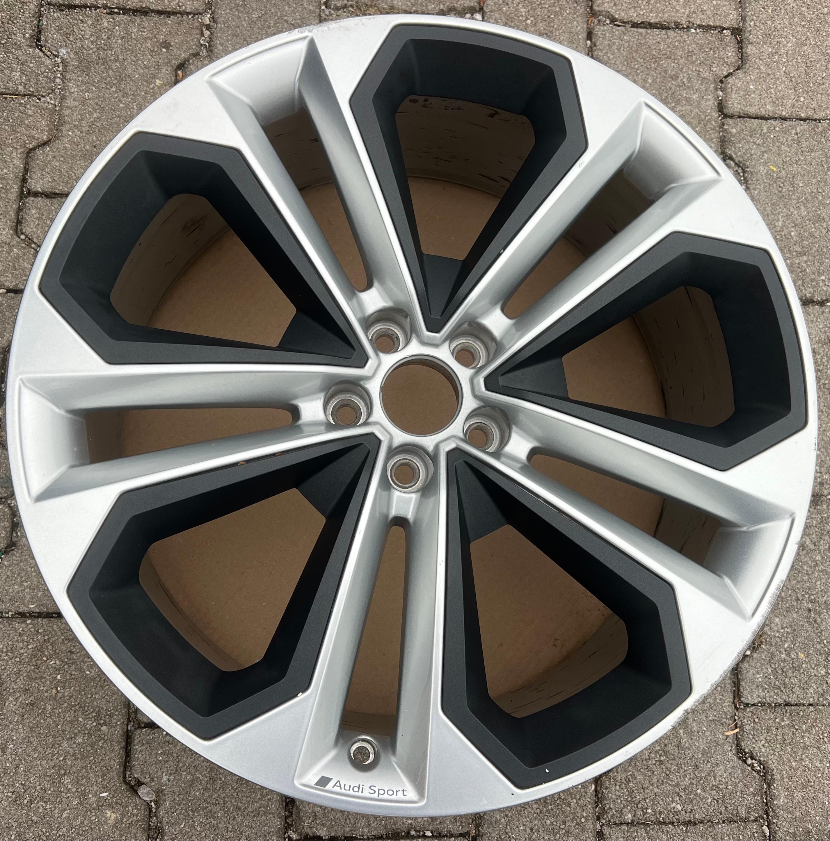 1 X ORIGINAL 21" ALUFELGE FELGE AUDI Q5 FY 80A601025AS 8,5x21 ET34 5x112 FREIHAUS