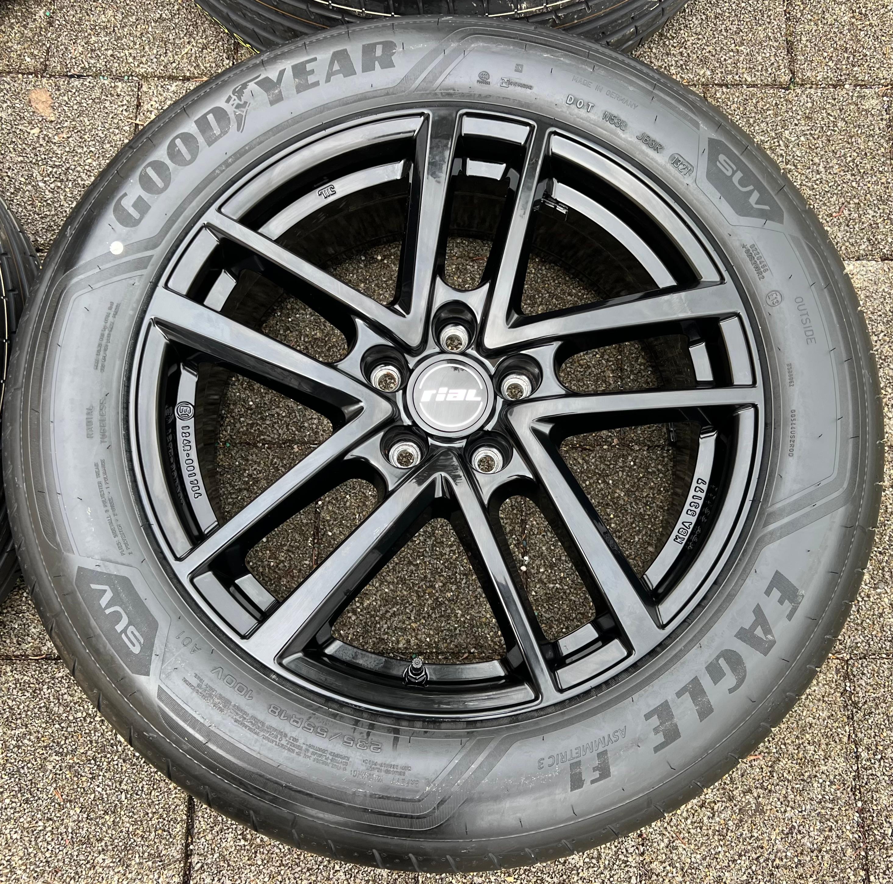 18" ALUMINIUM ZOMERWIELEN HYUNDAI SANTA FE TUCSON KIA SORENTO SPORTAGE MAZDA CX-5 RDKS