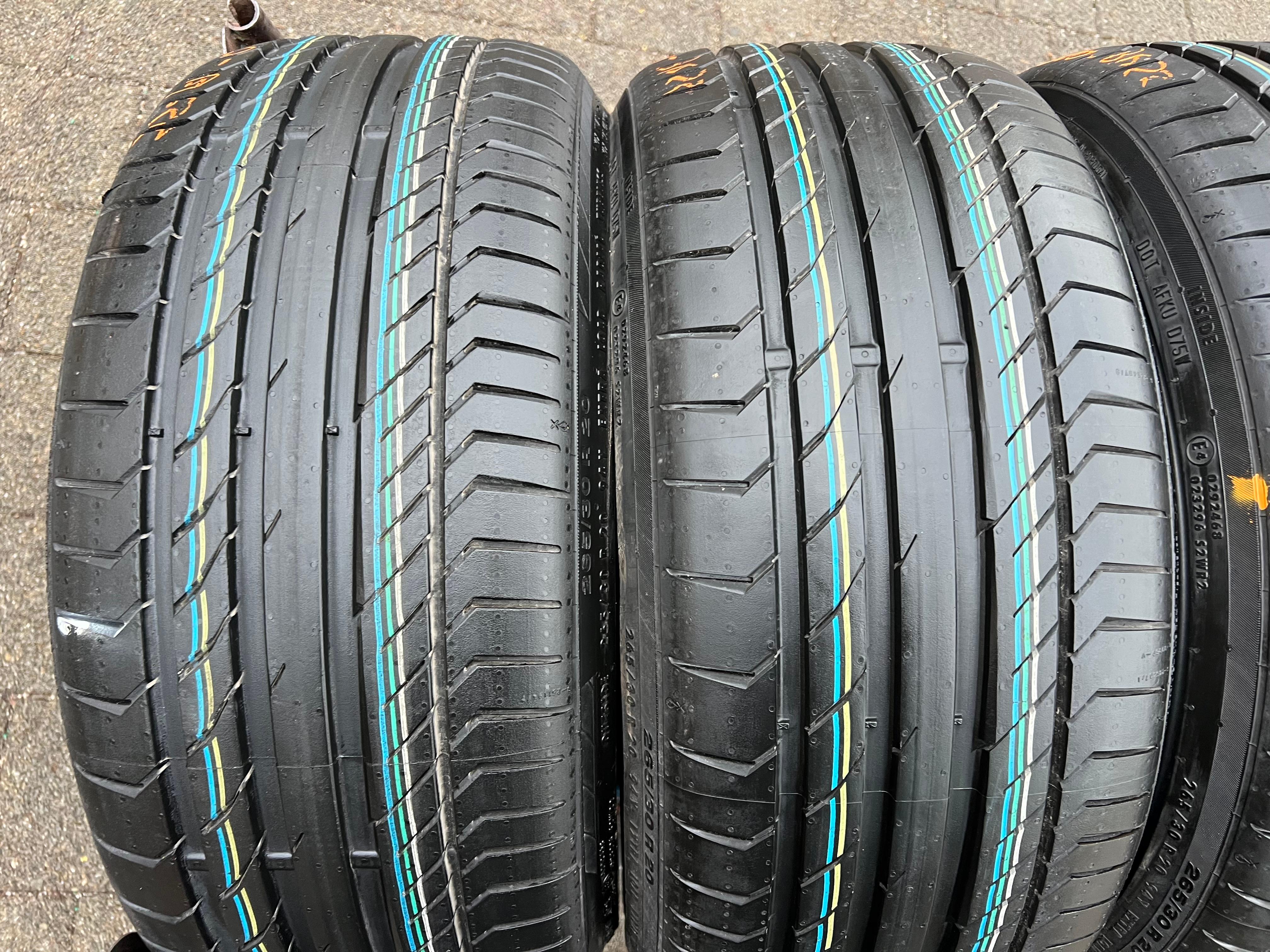 4 ORIGINELE 20" LICHTMETALEN ZOMERWIELEN AUDI A5 S5 8W B9 8W0601025CF 265/30R20 94Y CONTINENTAL
