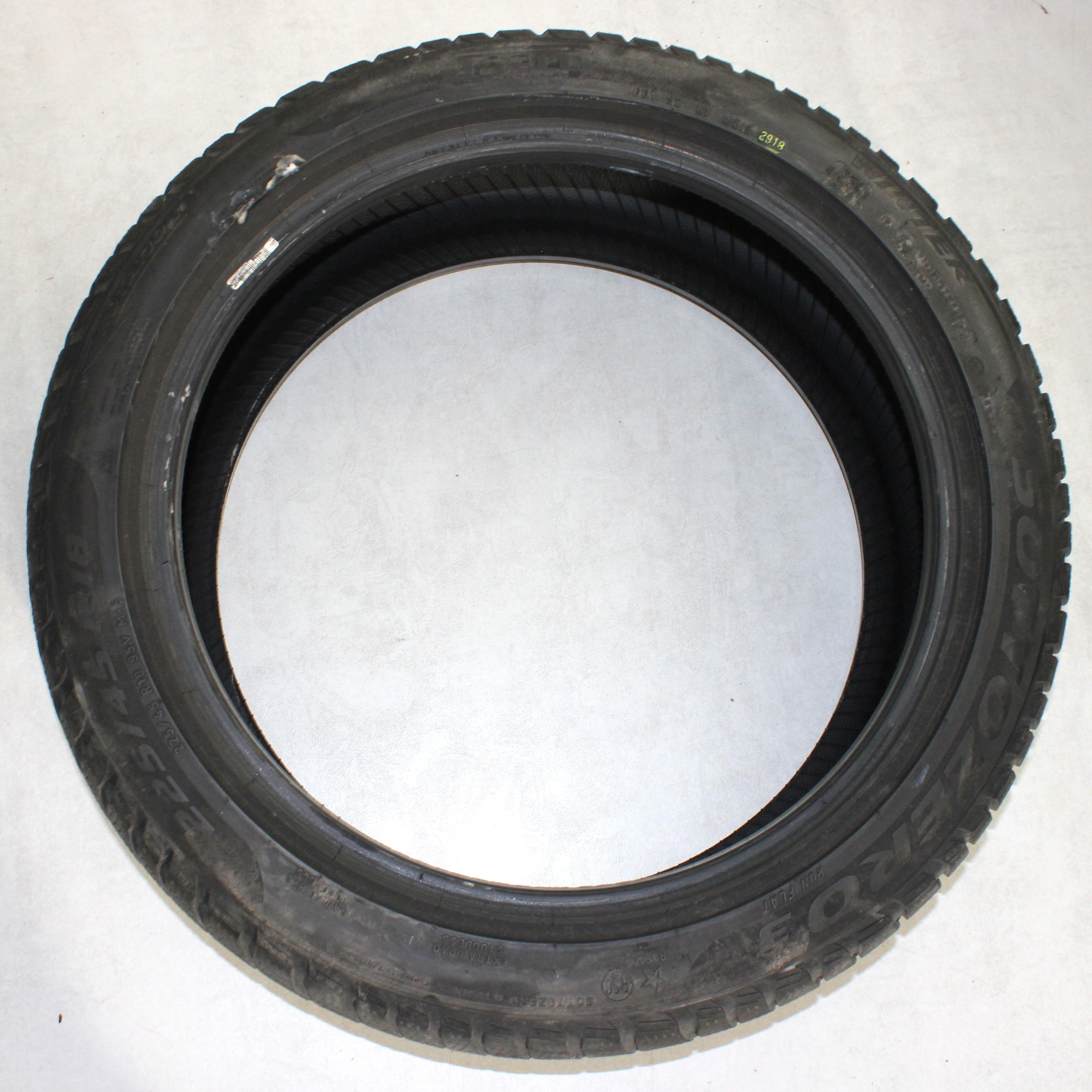 2 x 225/45R18 95V Winterreifen Pirelli Sottozero 3 * Runflat 5,5-6mm 2018/2020 XL