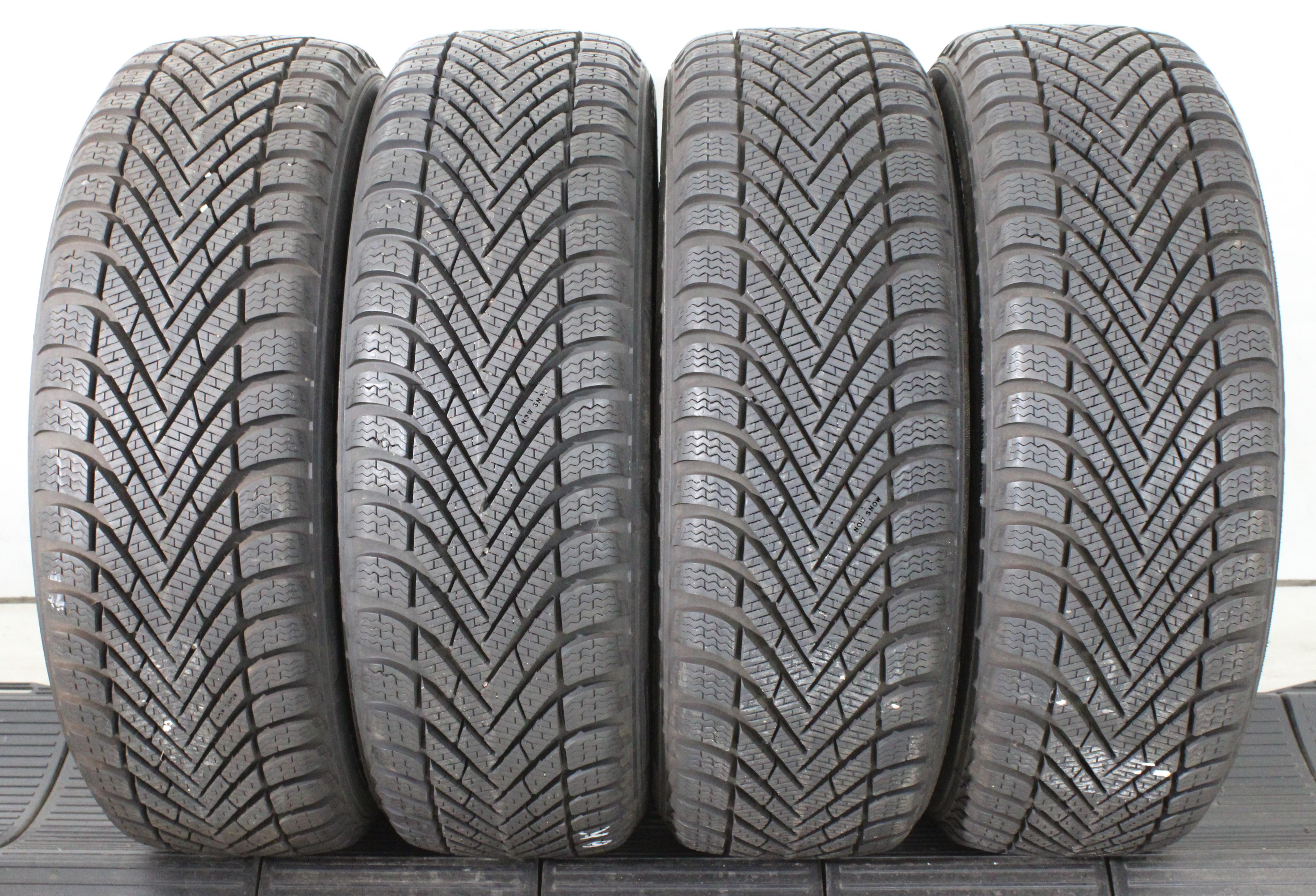 4 x 185/55R15 82T Winterreifen Pirelli Winter Cinturato 8mm 2016