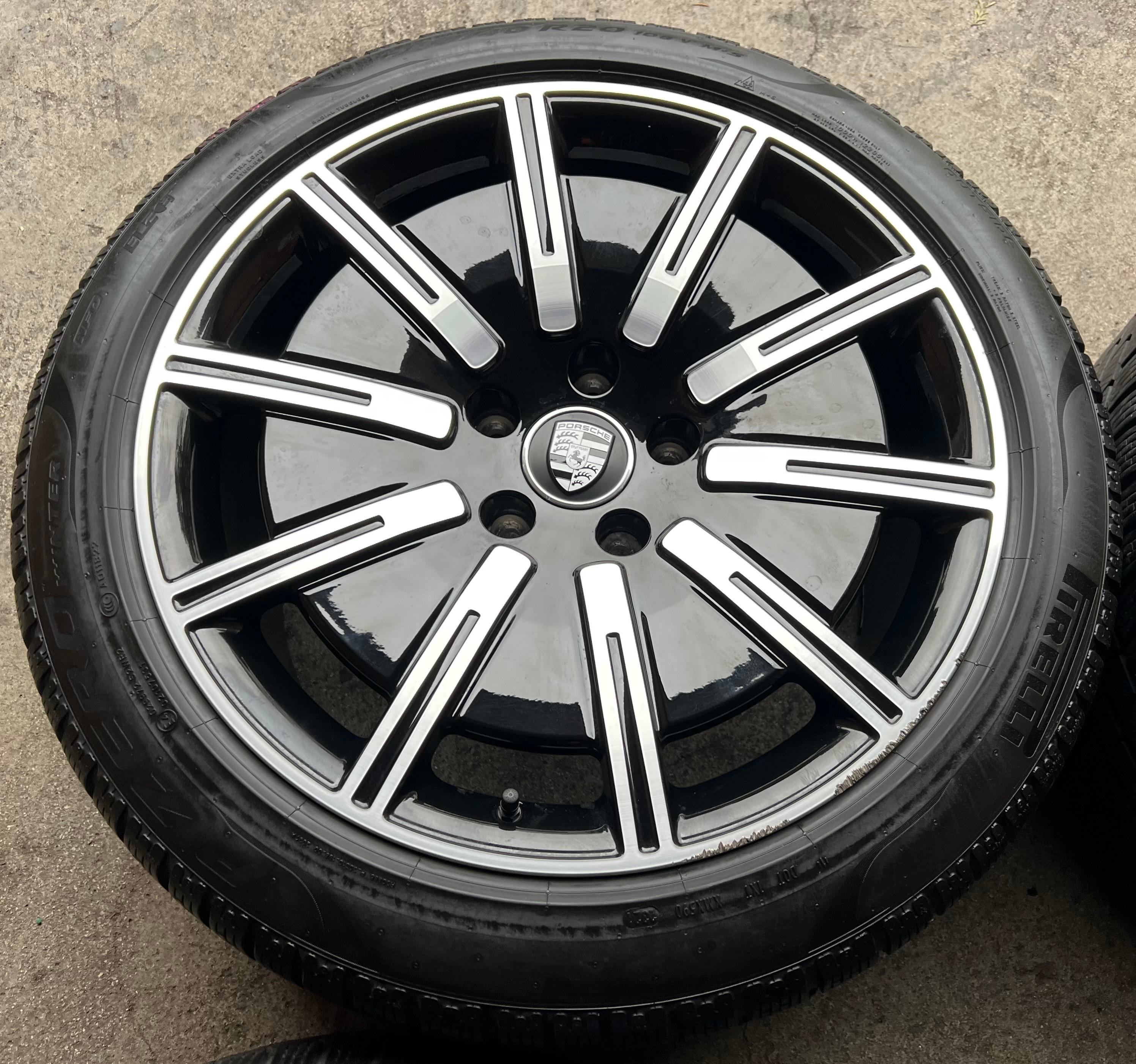 4 ORIGINAL 20" ALU WINTERRÄDER PORSCHE TAYCAN PIRELLI RDKS 2021