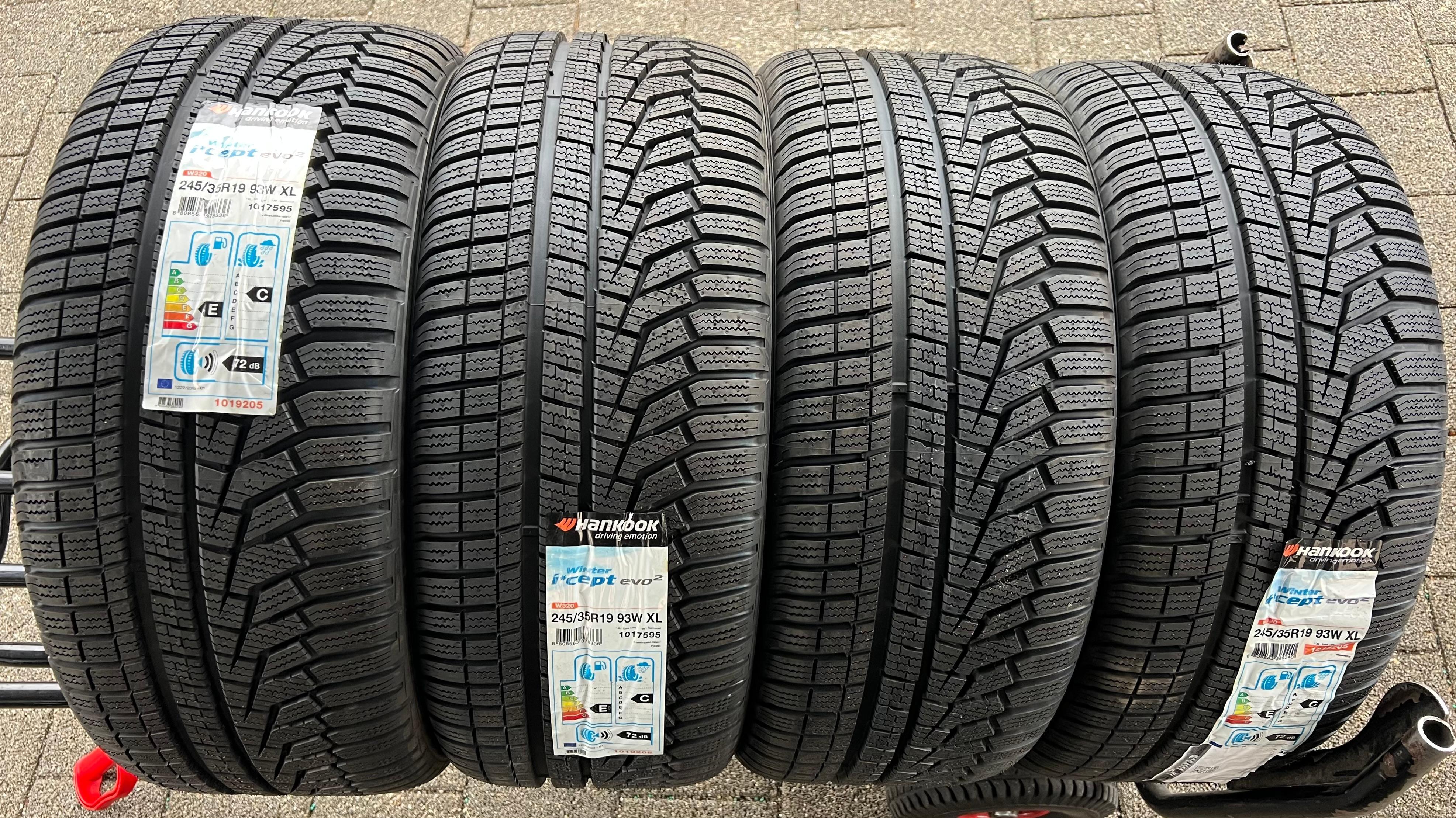 4 ALU 19" WINTERRÄDER AUDI A4 8K B8 8W B9 245/35R19 93W HANKOOK FREIHAUS